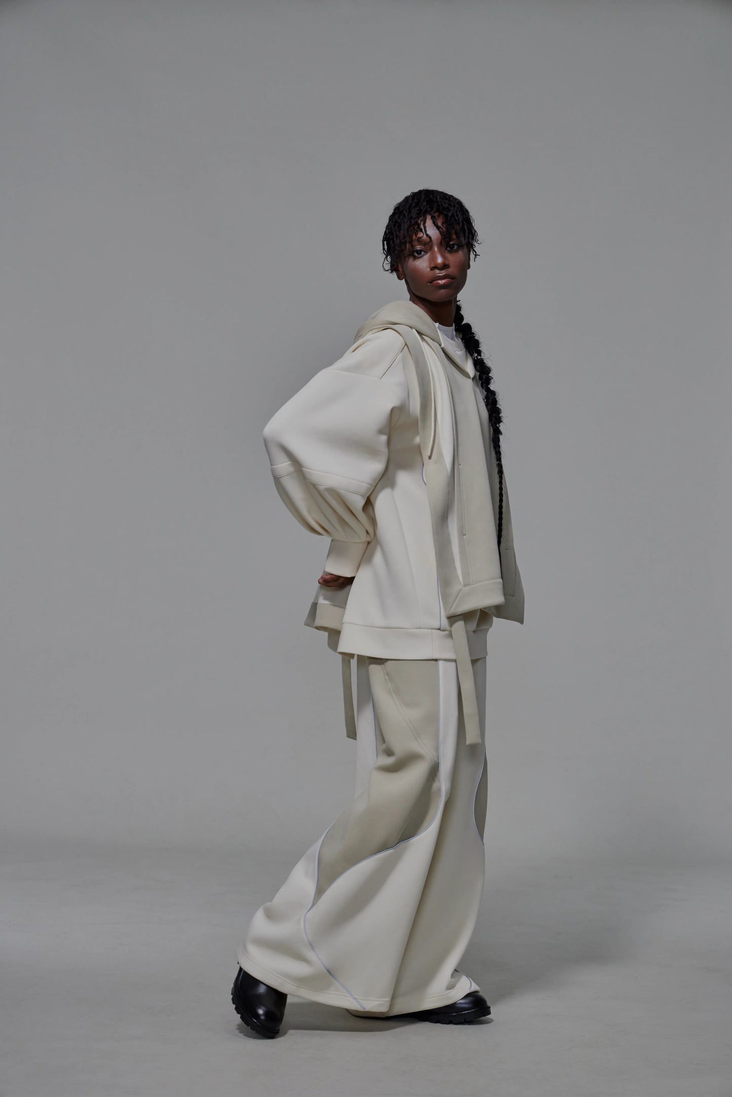 03 Oversized Hooded Vest