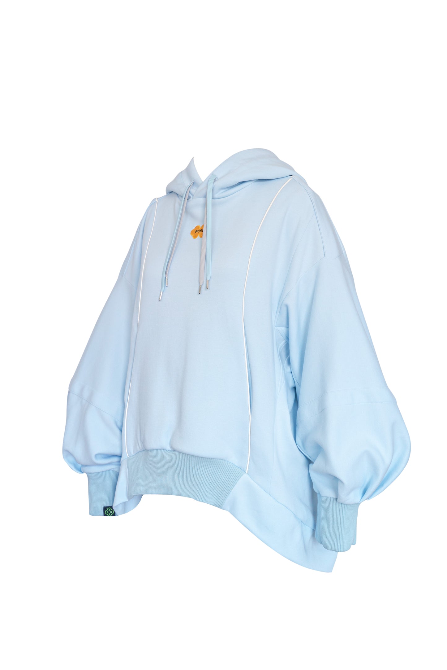 02 Zero Waste Hoodie Blue