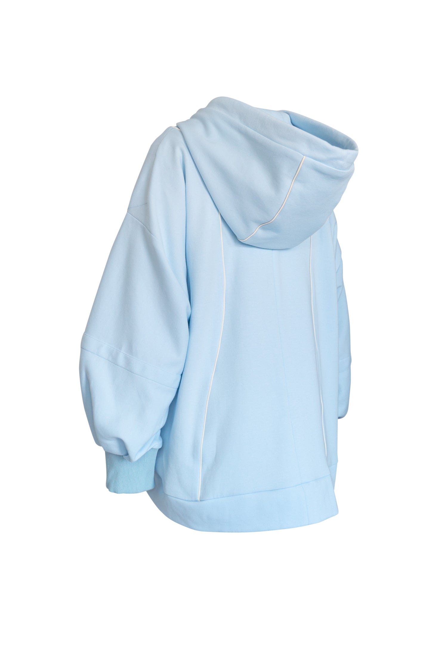02 Zero Waste Hoodie Blue