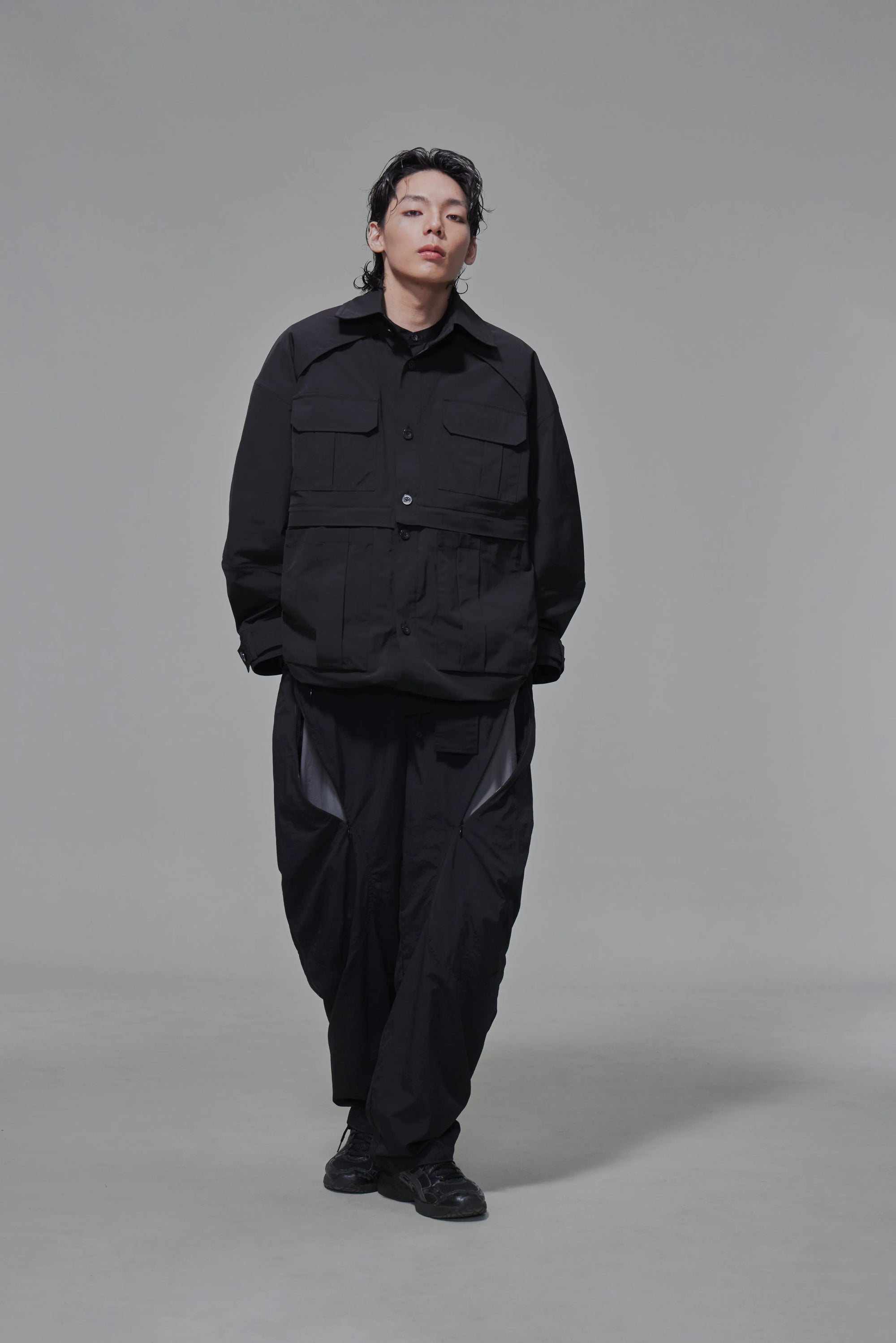 03 3D Zipper Trousers