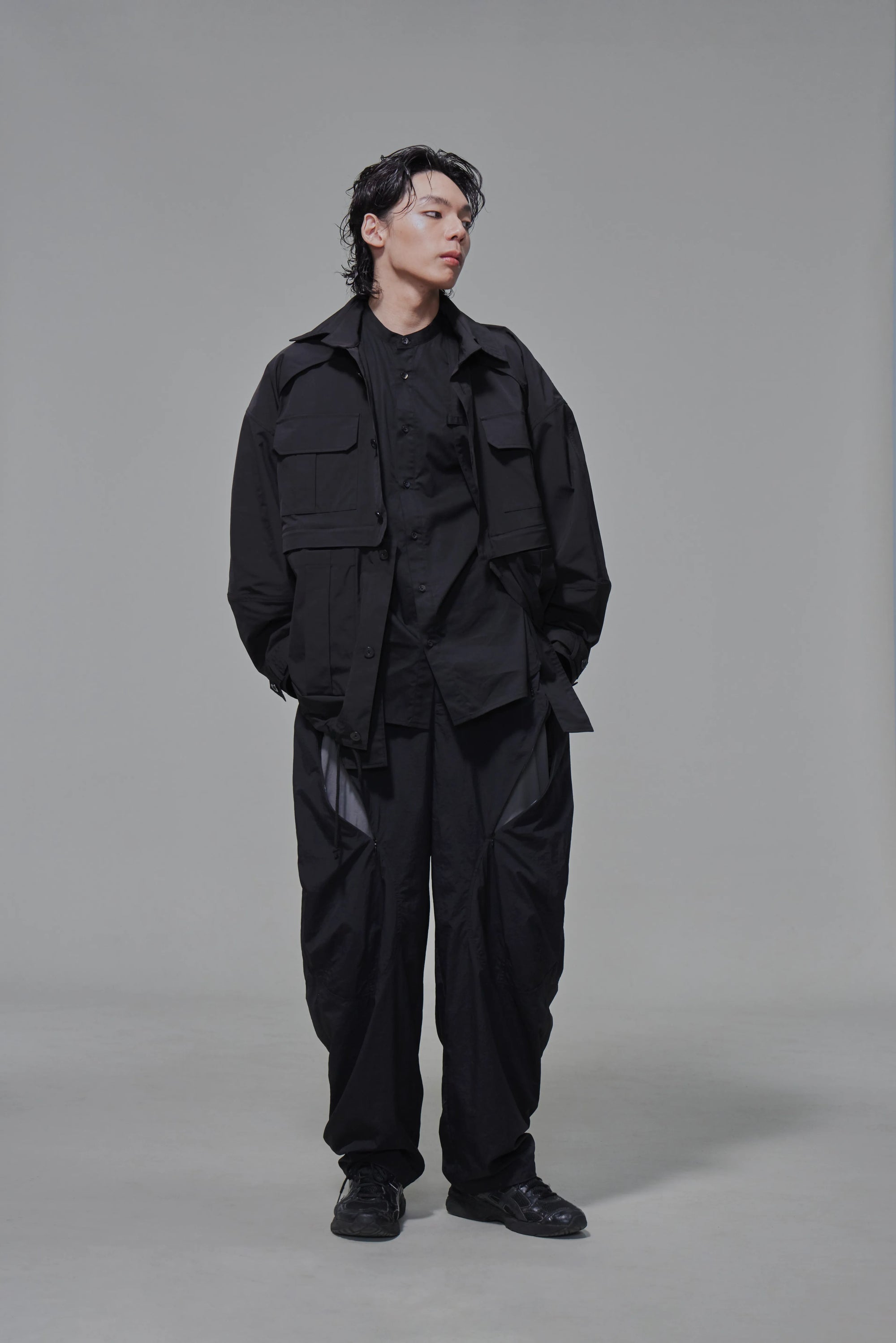 03 3D Zipper Trousers