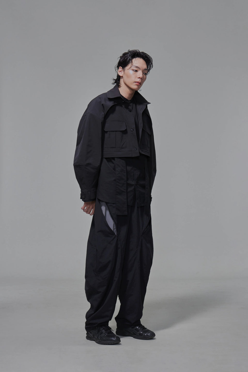 03 3D Zipper Trousers