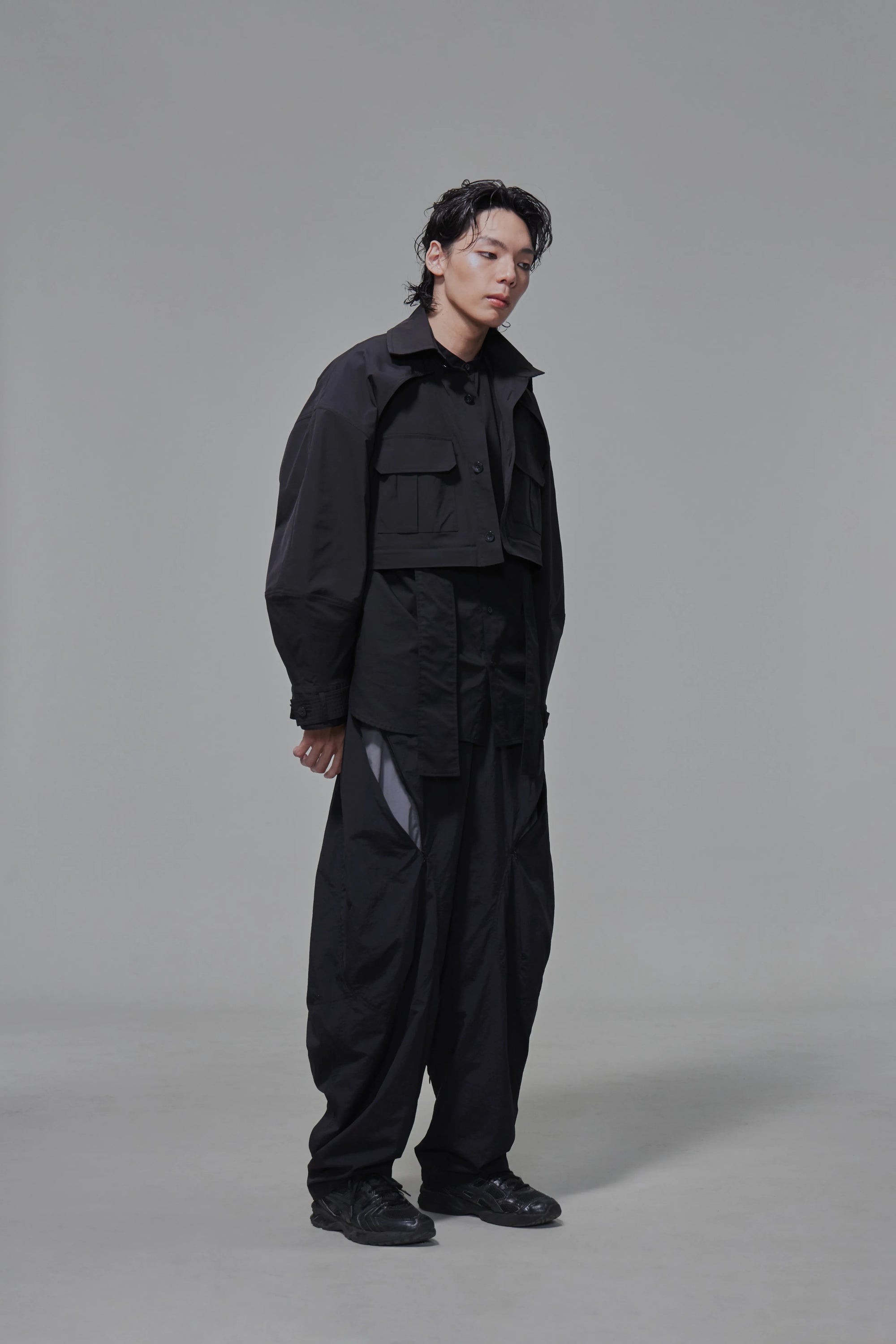 03 3D Zipper Trousers