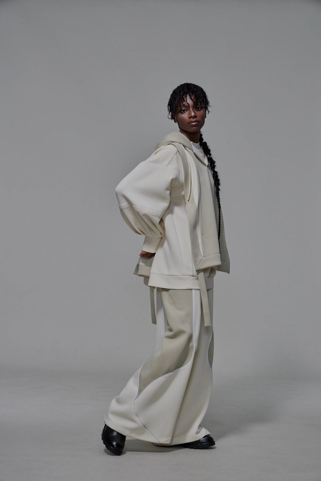 03 Oversized Hooded Vest