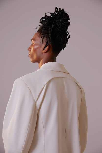 02 Oversized Blazer Off White