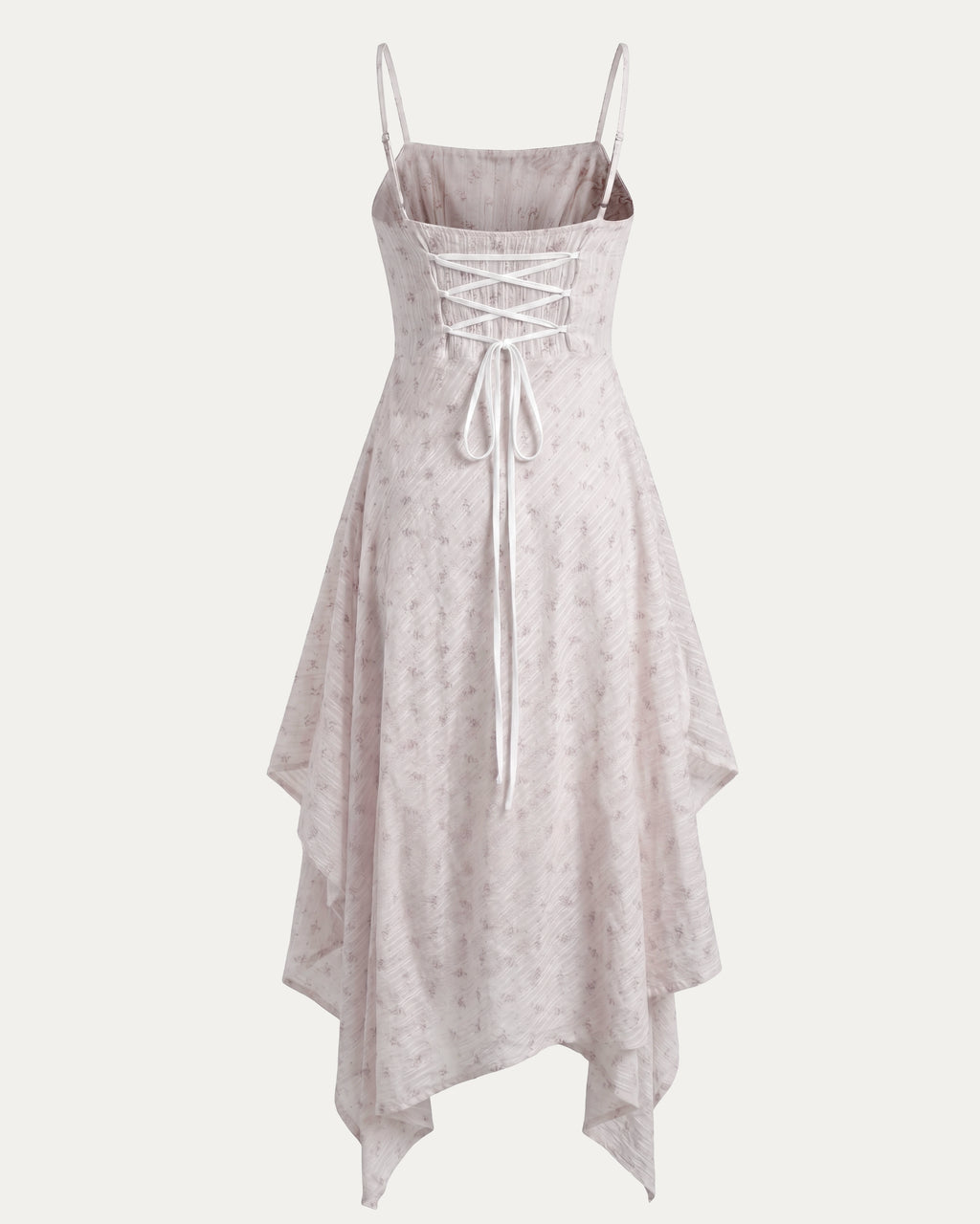 05 Cowl Neck Handkerchief Dress