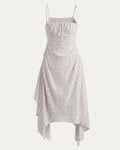 05 Cowl Neck Handkerchief Dress