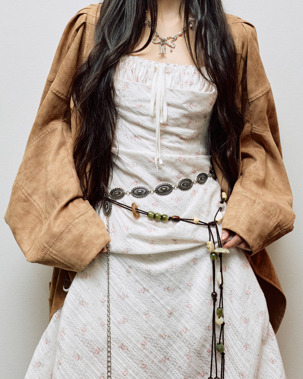 05 Cowl Neck Handkerchief Dress