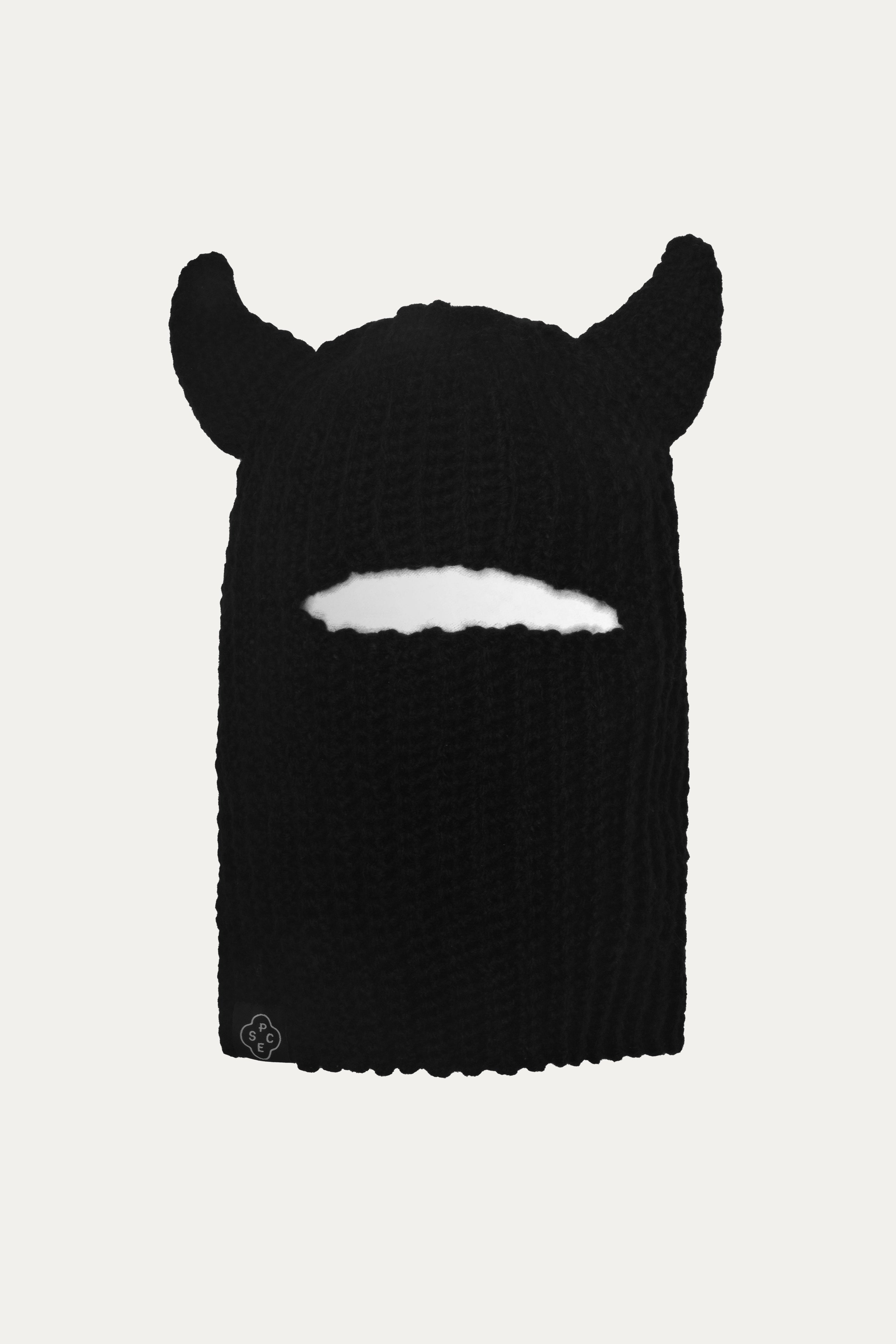 04 Demon Beanie Balaclava Black