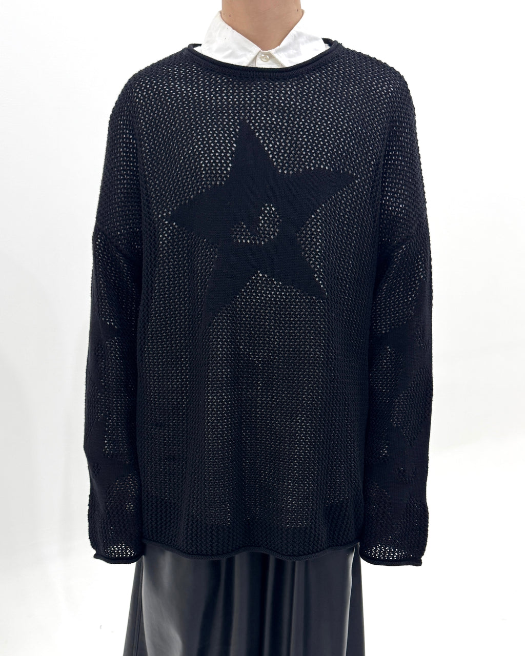 05 Star Sweater Black