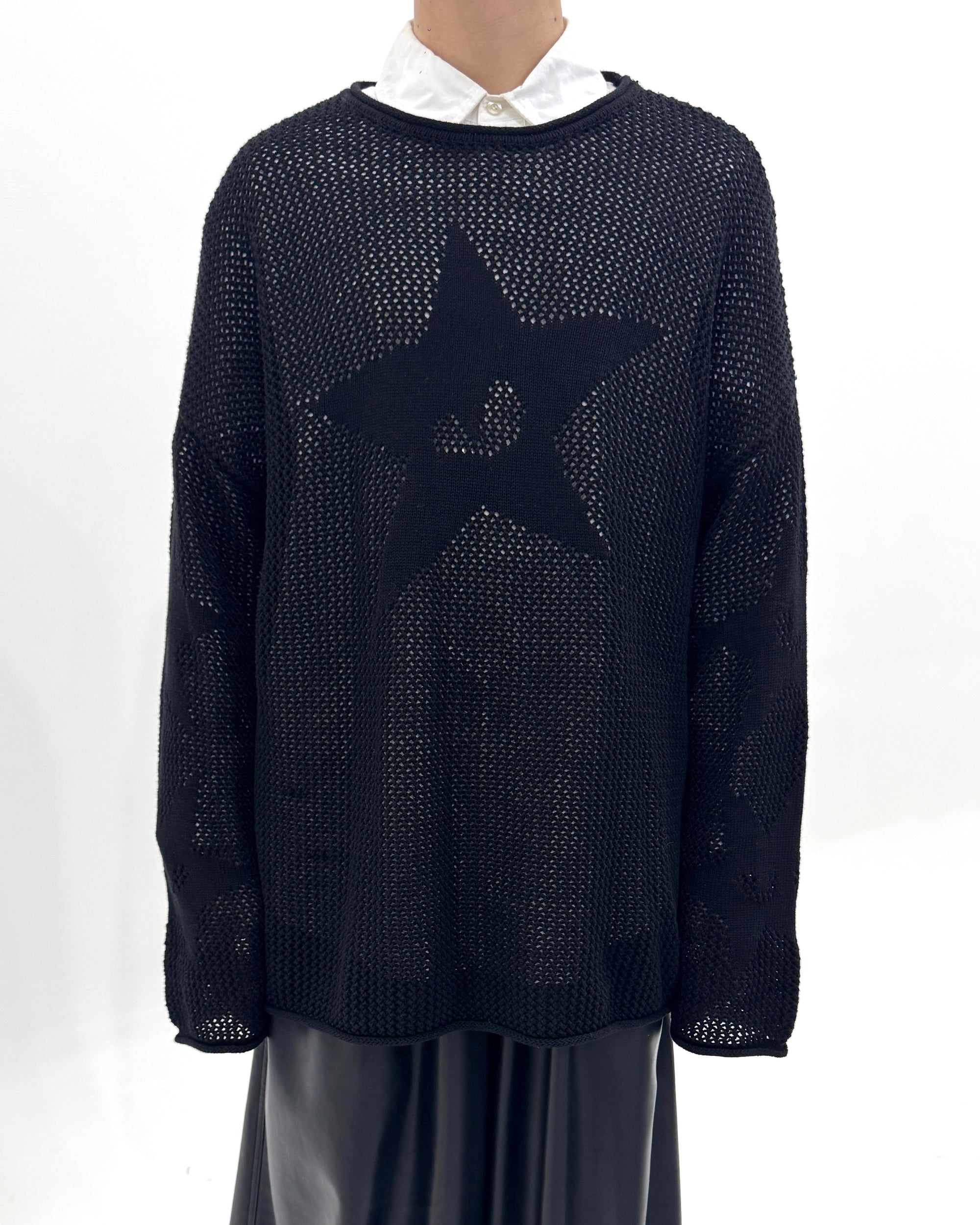 05 Star Sweater Black