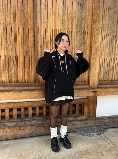 02 Zero Waste Hoodie Black