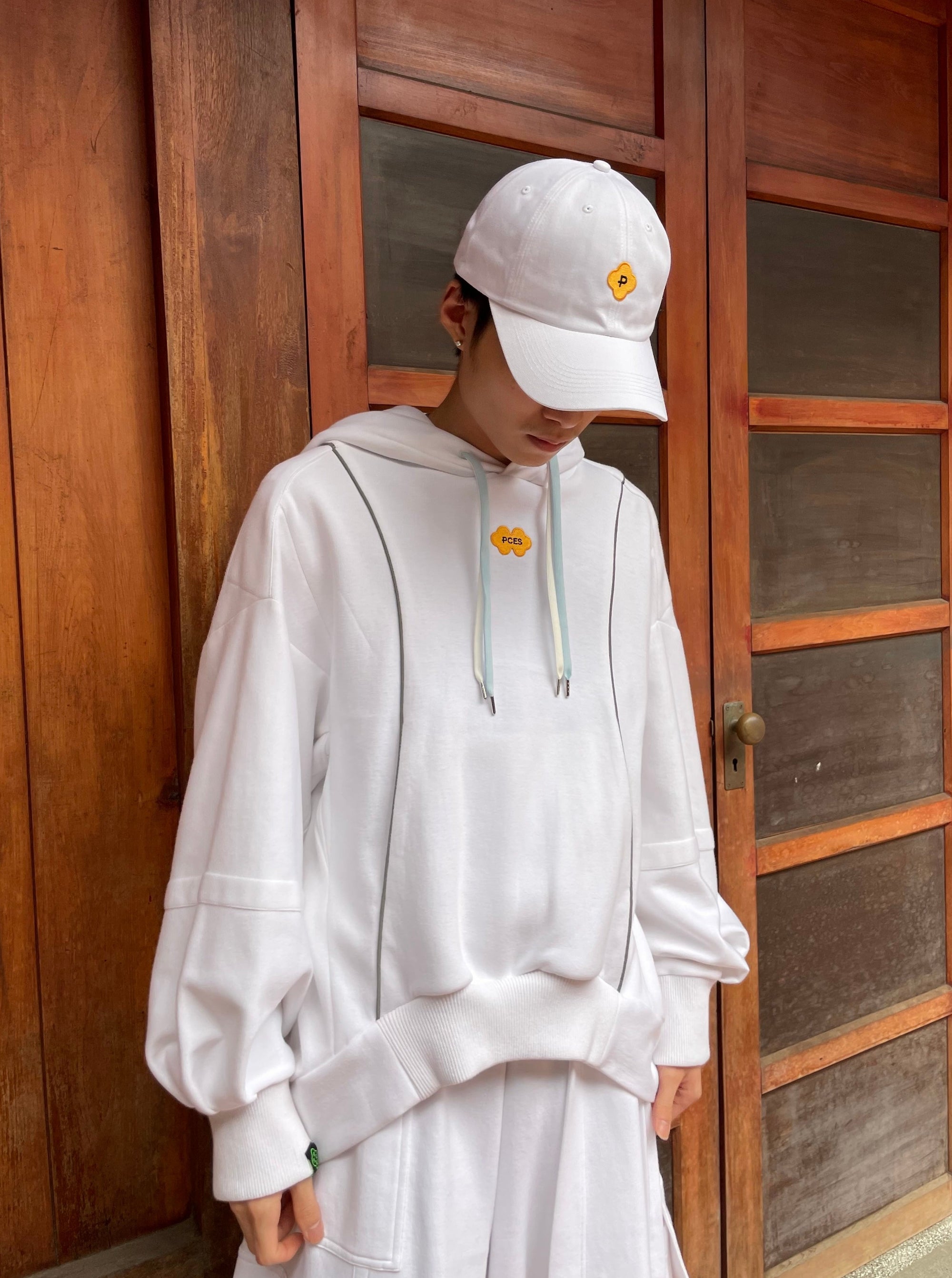02 Zero Waste Hoodie White
