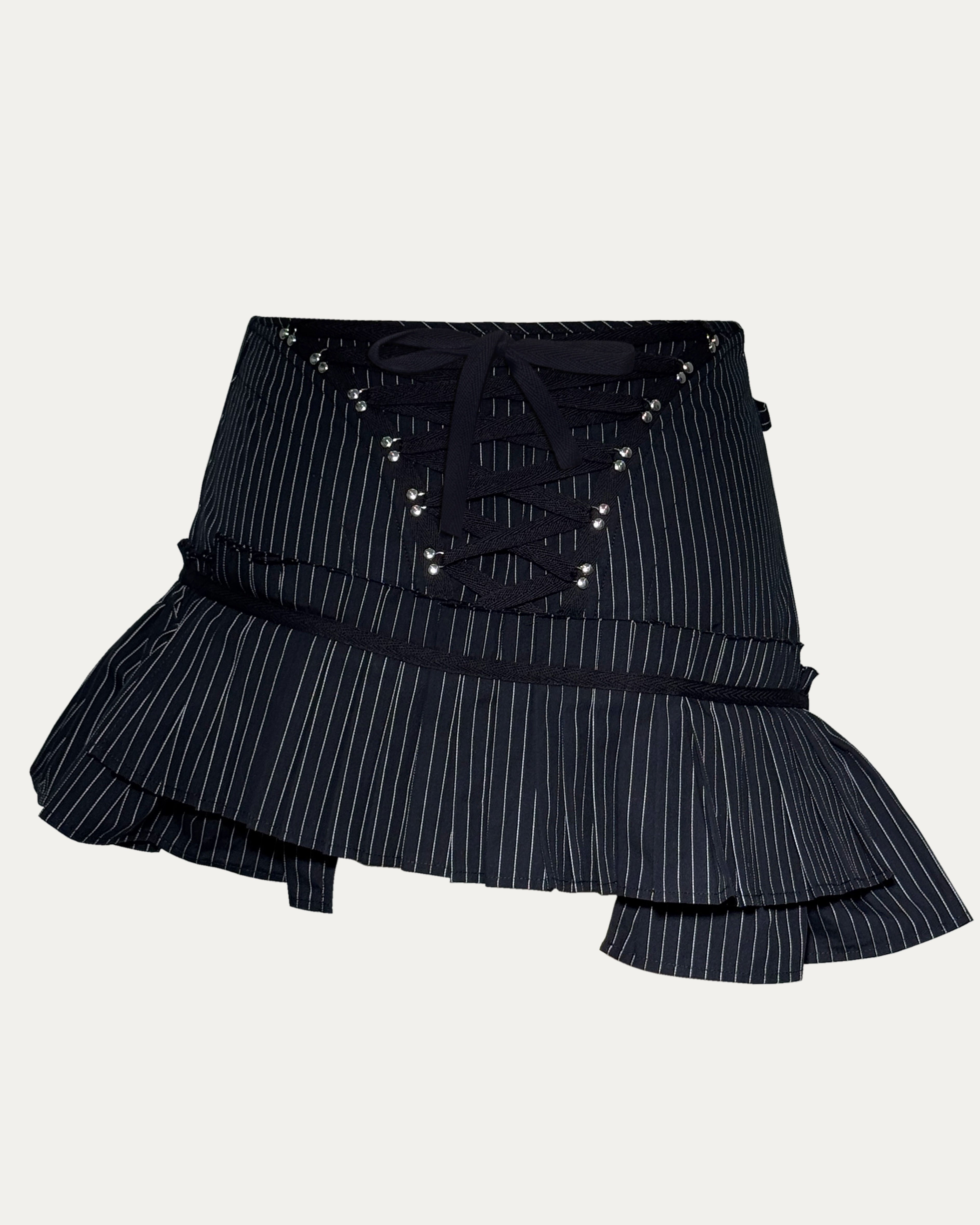 [PRE-ORDER] 05 Lace-up Pleated Skirt