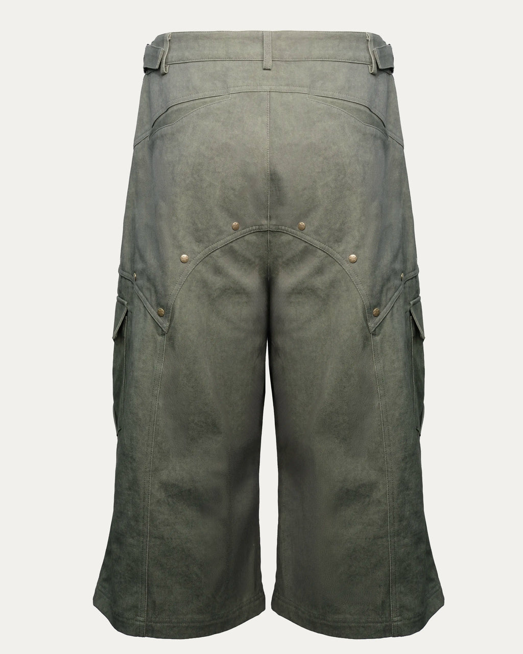 05 Ladderlock Cargo Culottes Green