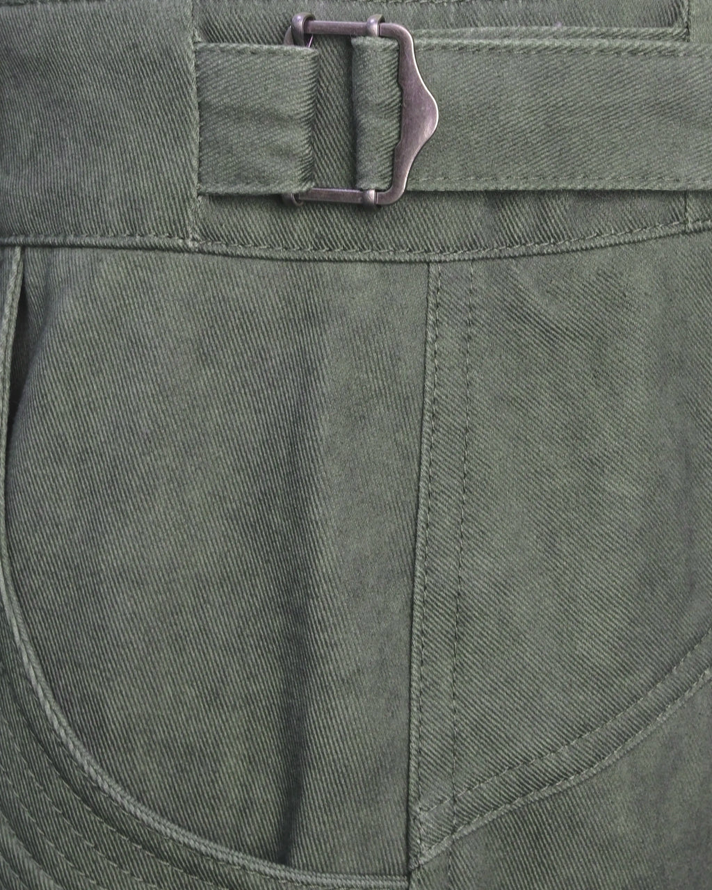 05 Ladderlock Cargo Culottes Green