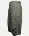 05 Ladderlock Cargo Culottes Green