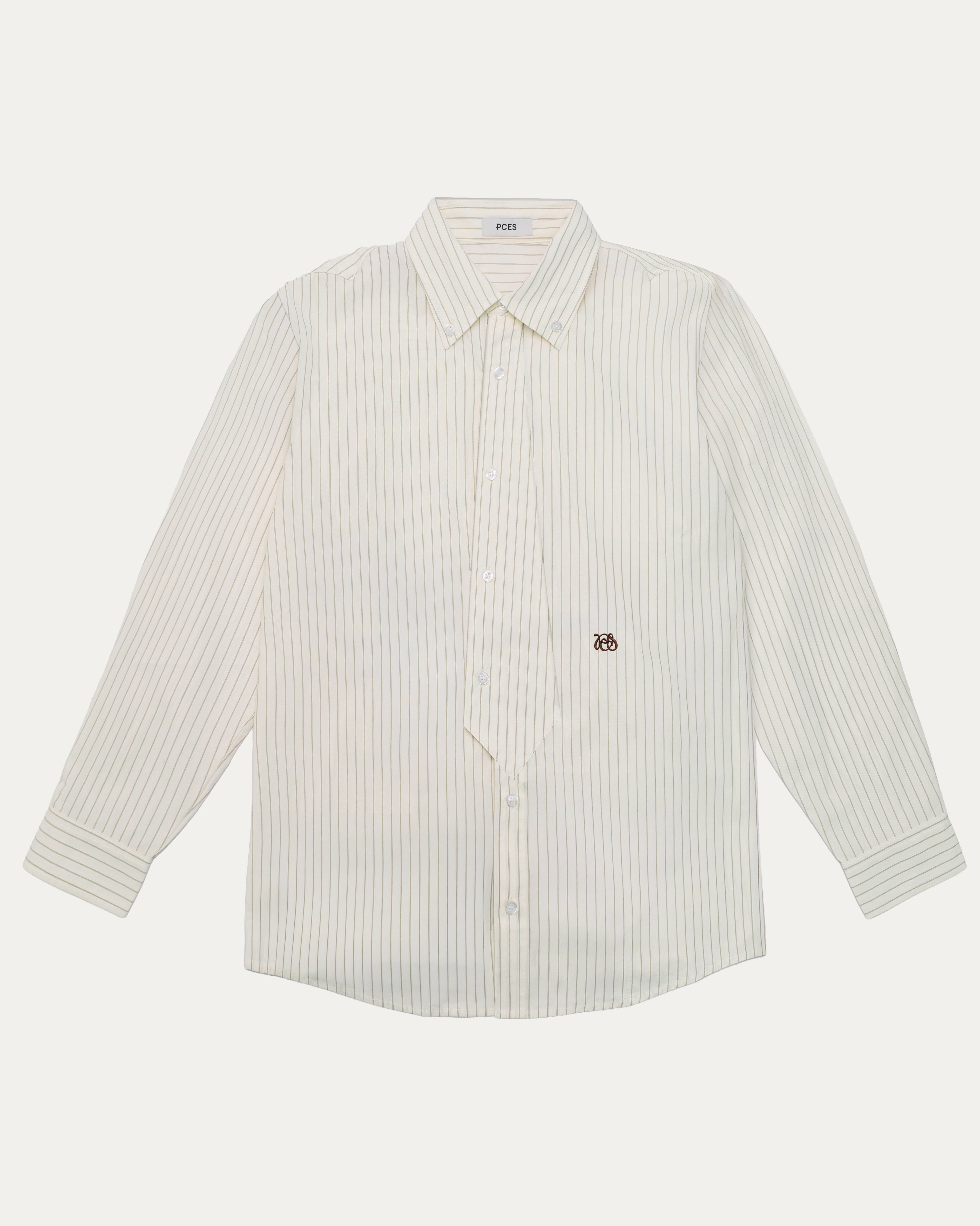 05 Necktie Shirt Beige