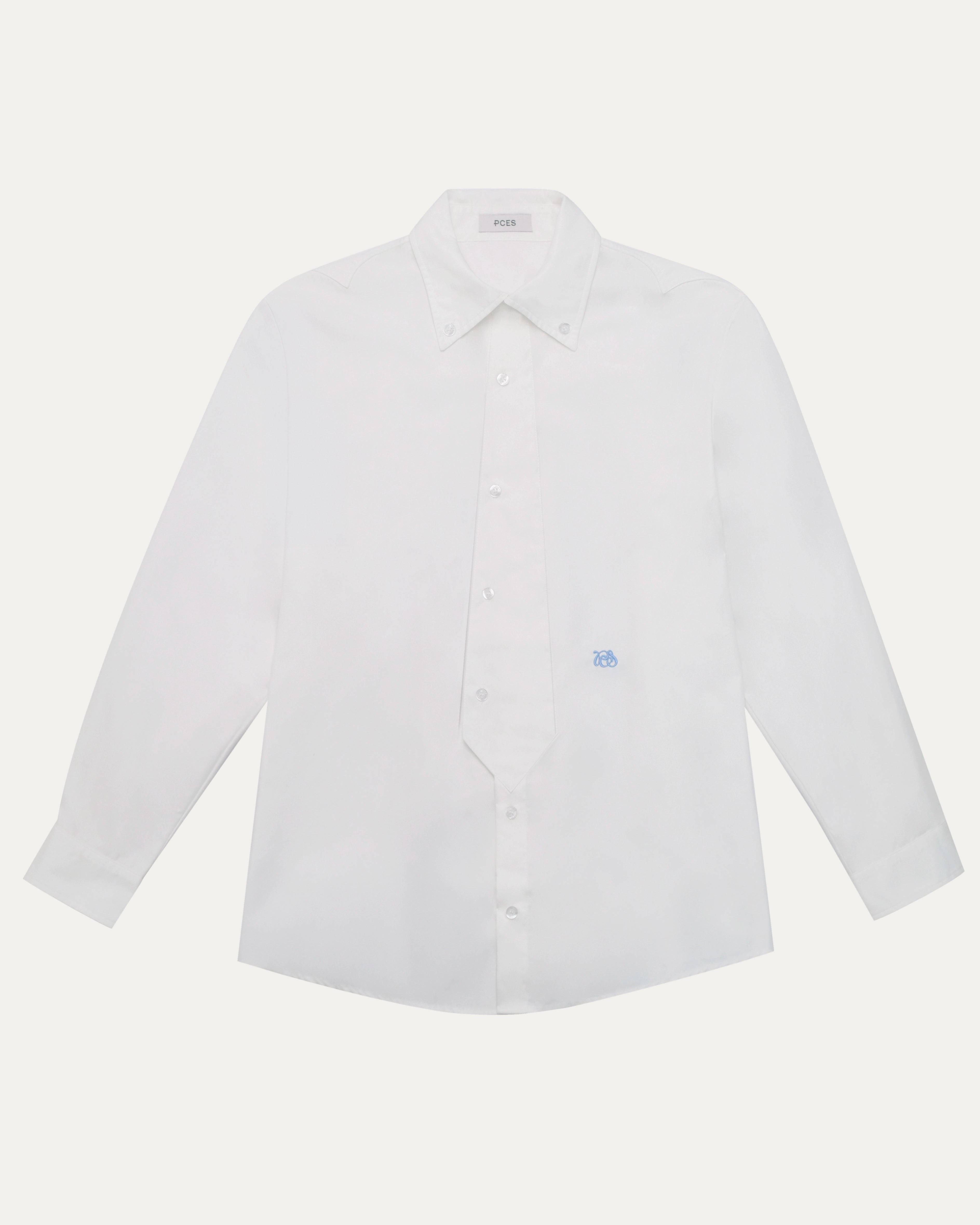 05 Necktie Shirt White