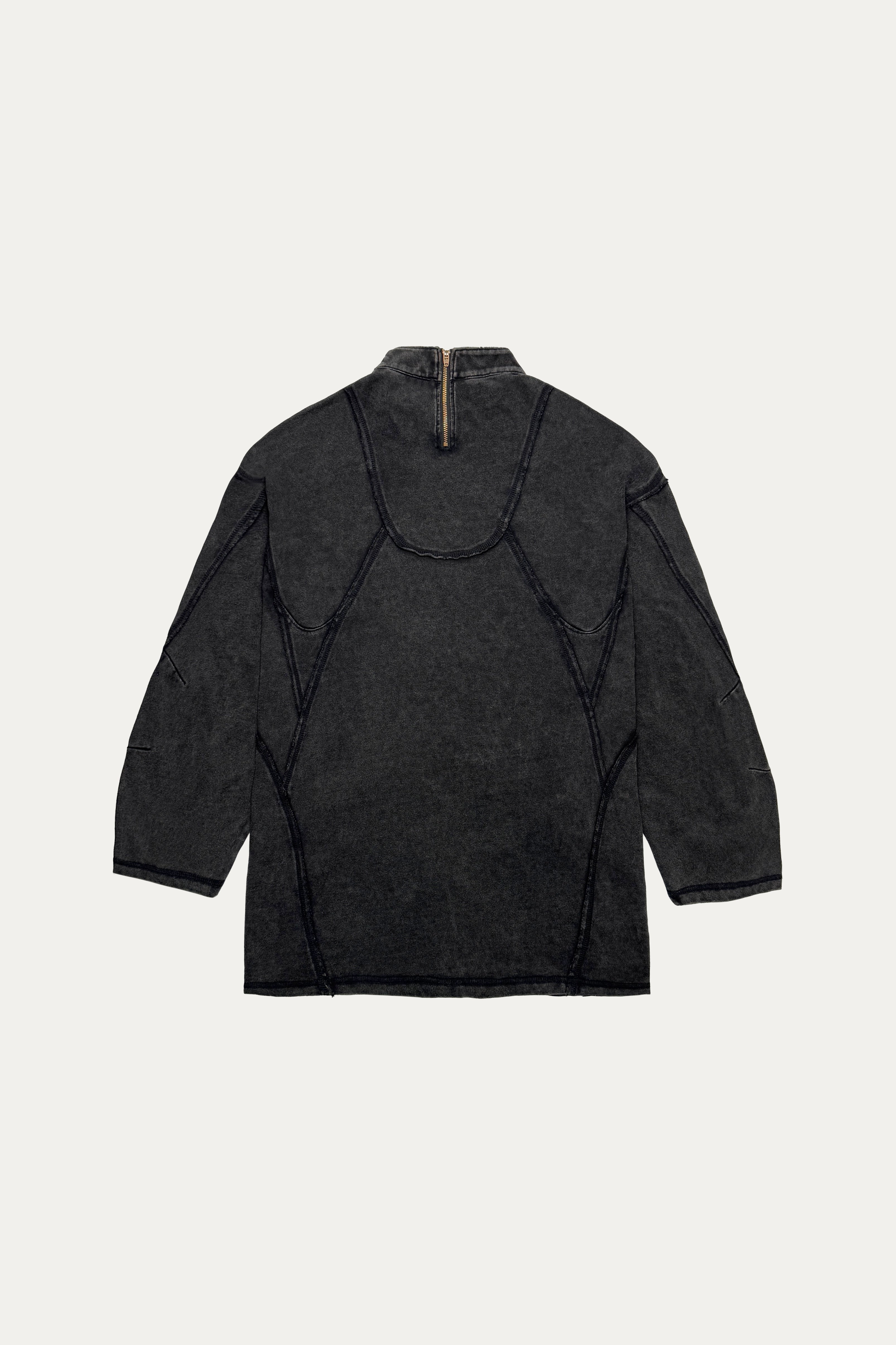 04 Stone Washed Long Sleeve Top