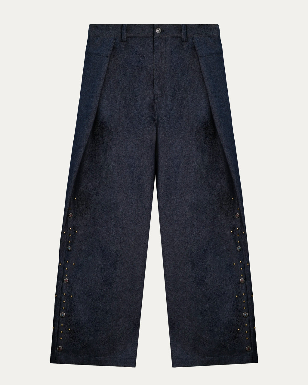 05 Studded Pintuck Cocoon Pants