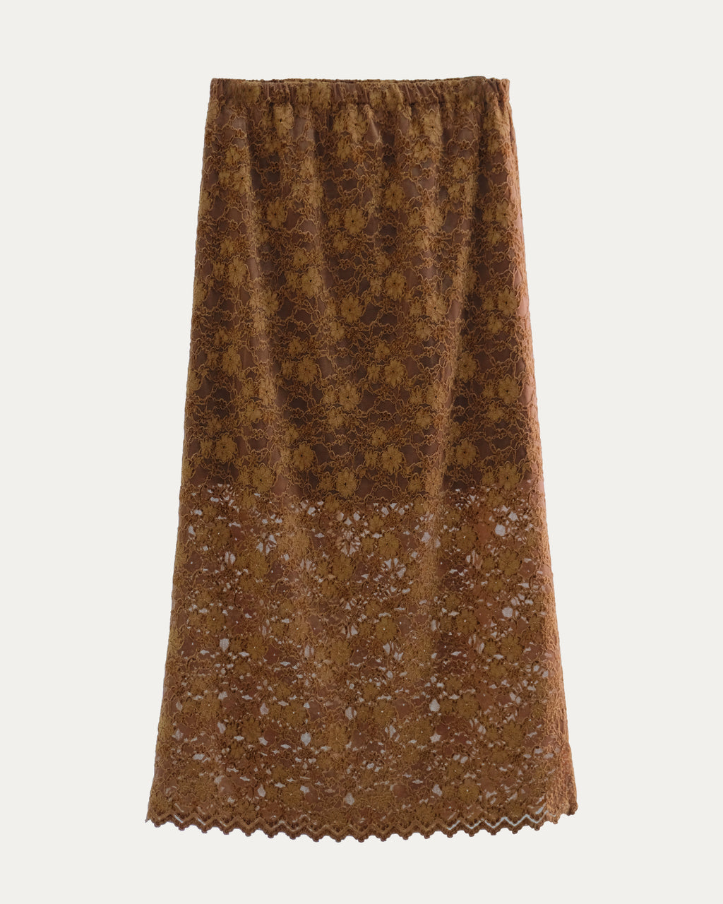 05 Velvet Lace Maxi Skirt