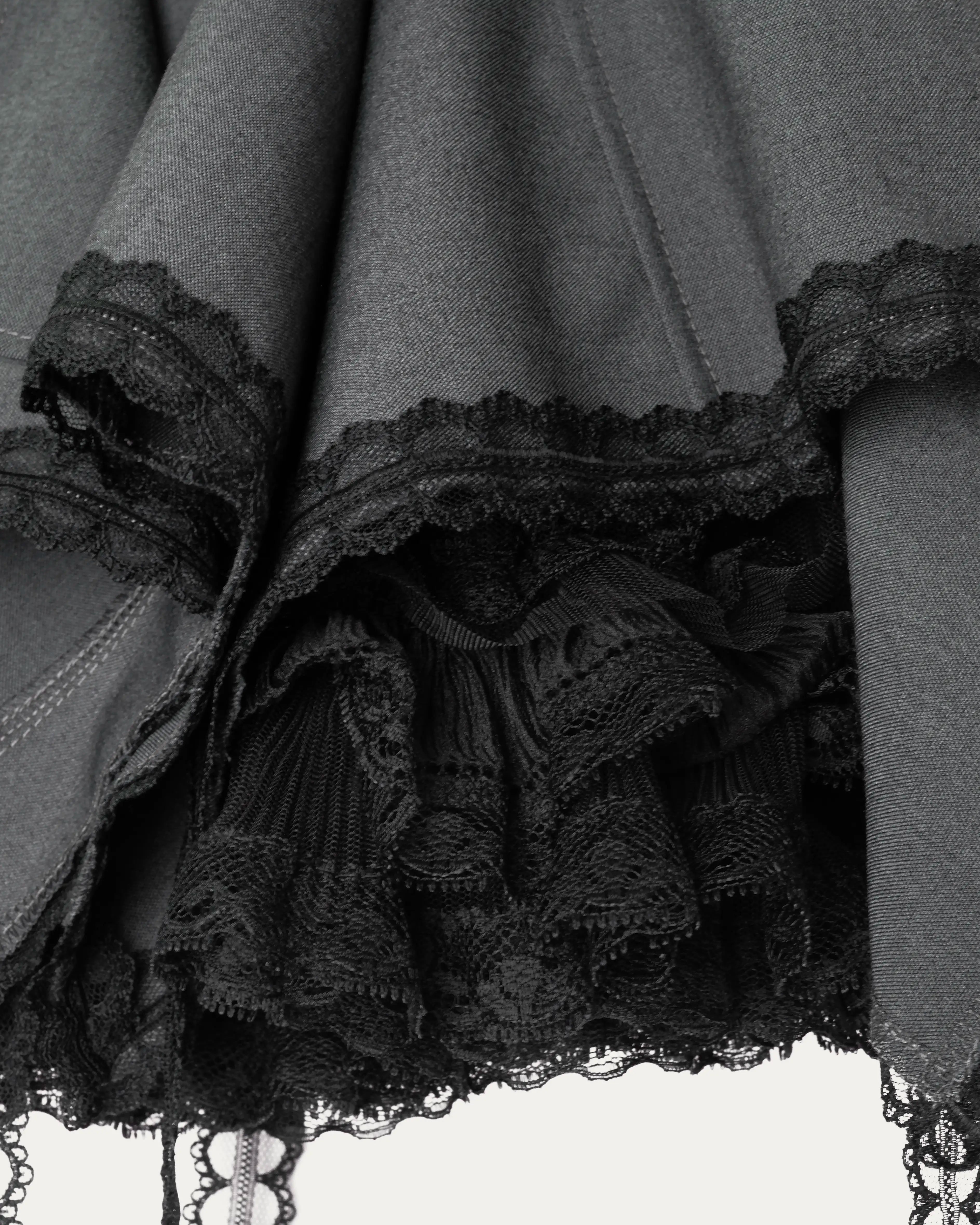pces shuhua skirt zero waste idle lace