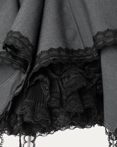 pces shuhua skirt zero waste idle lace