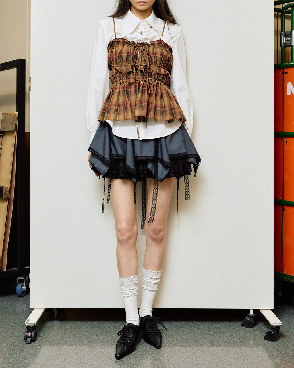 pces shuhua skirt zero waste idle tokyo fashion week