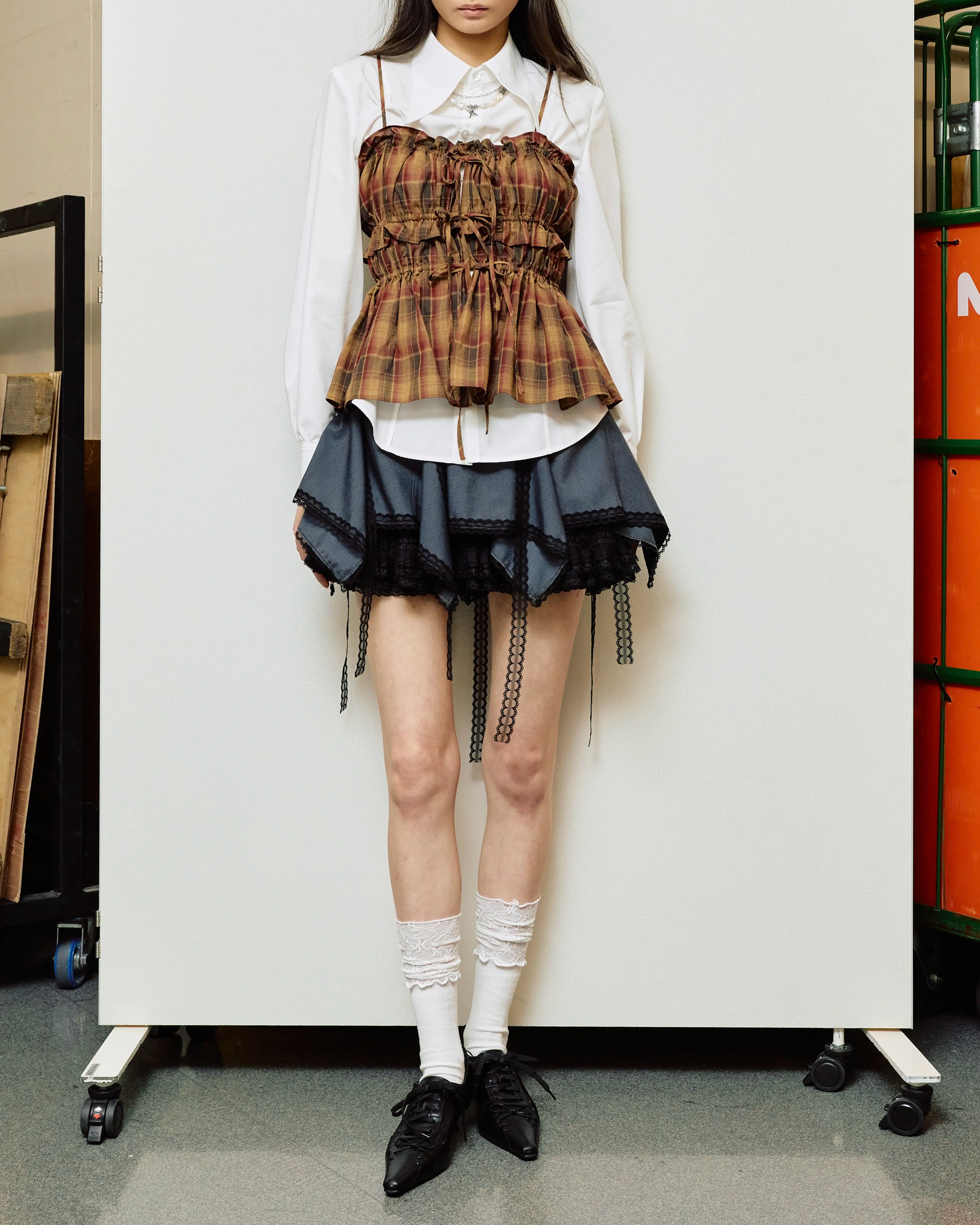 pces shuhua skirt zero waste idle tokyo fashion week
