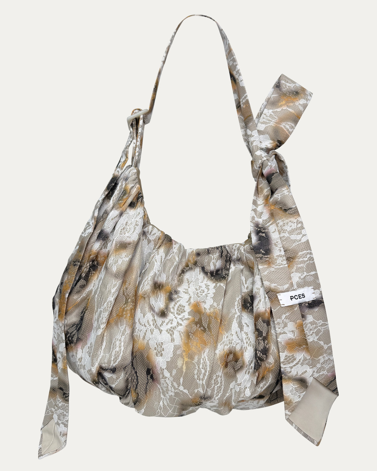 04 Necktie Lace Bag White