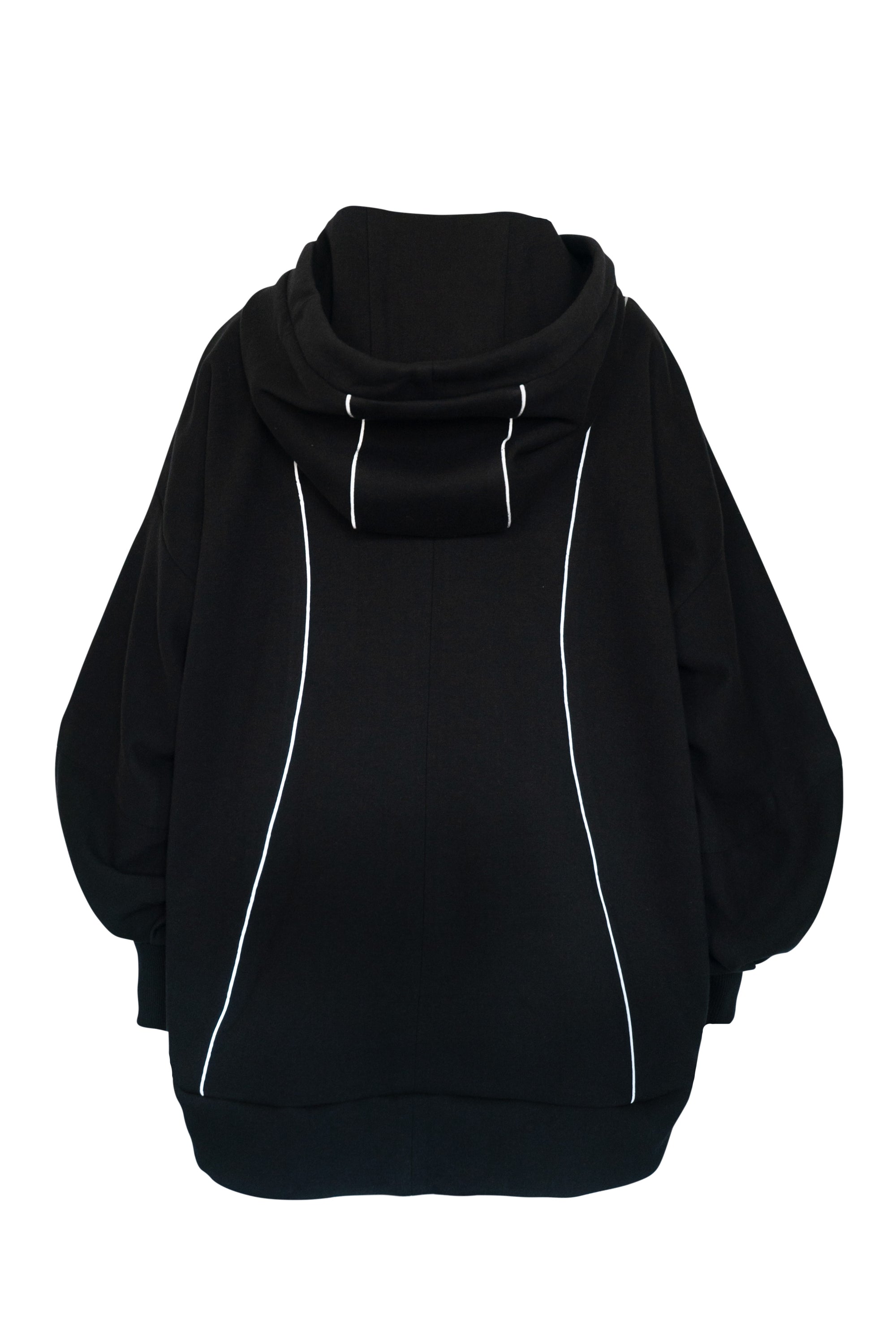 02 Zero Waste Hoodie Black