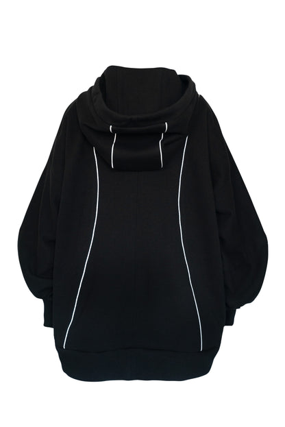 02 Zero Waste Hoodie Black