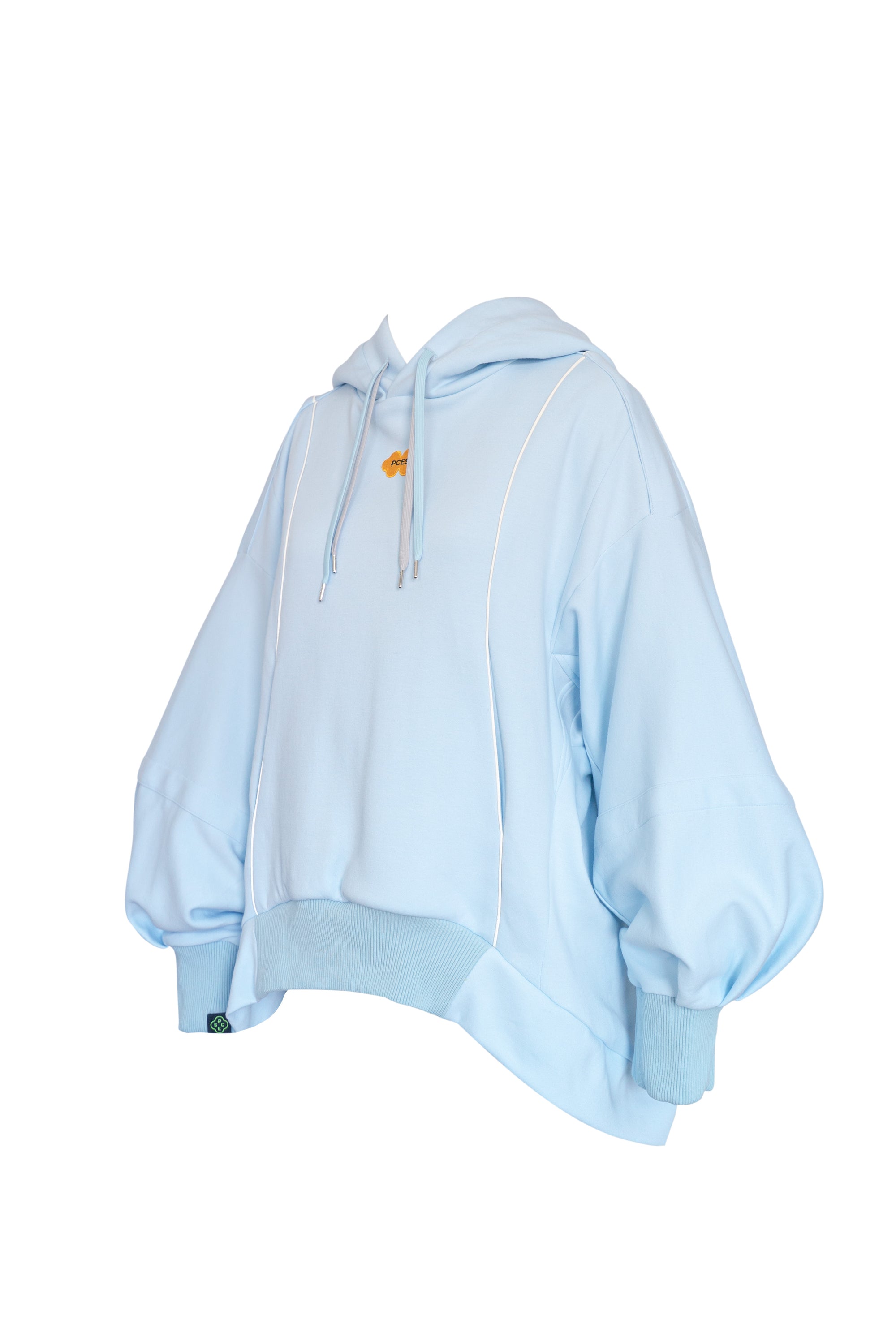 02 Zero Waste Hoodie Blue