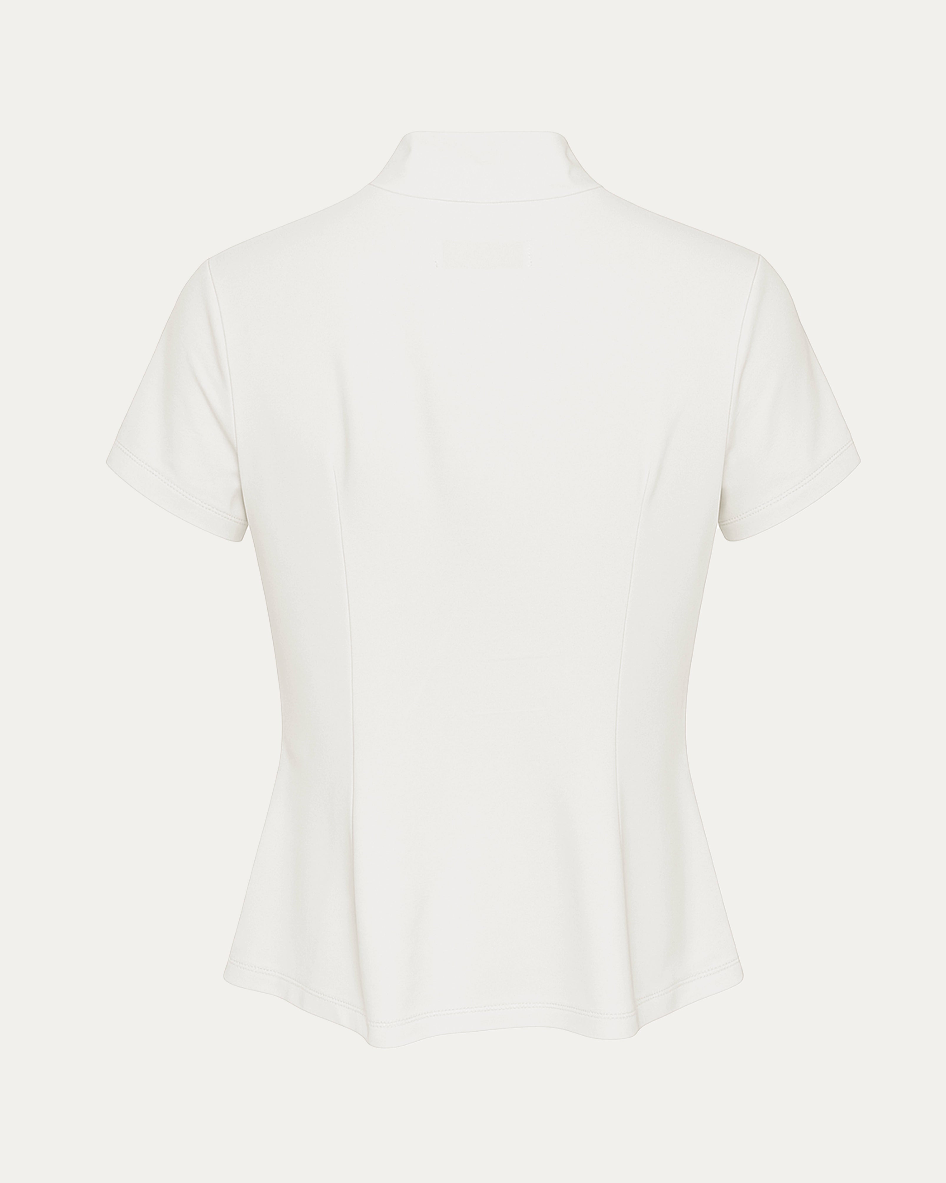 04 Button Loop Short Sleeve Top