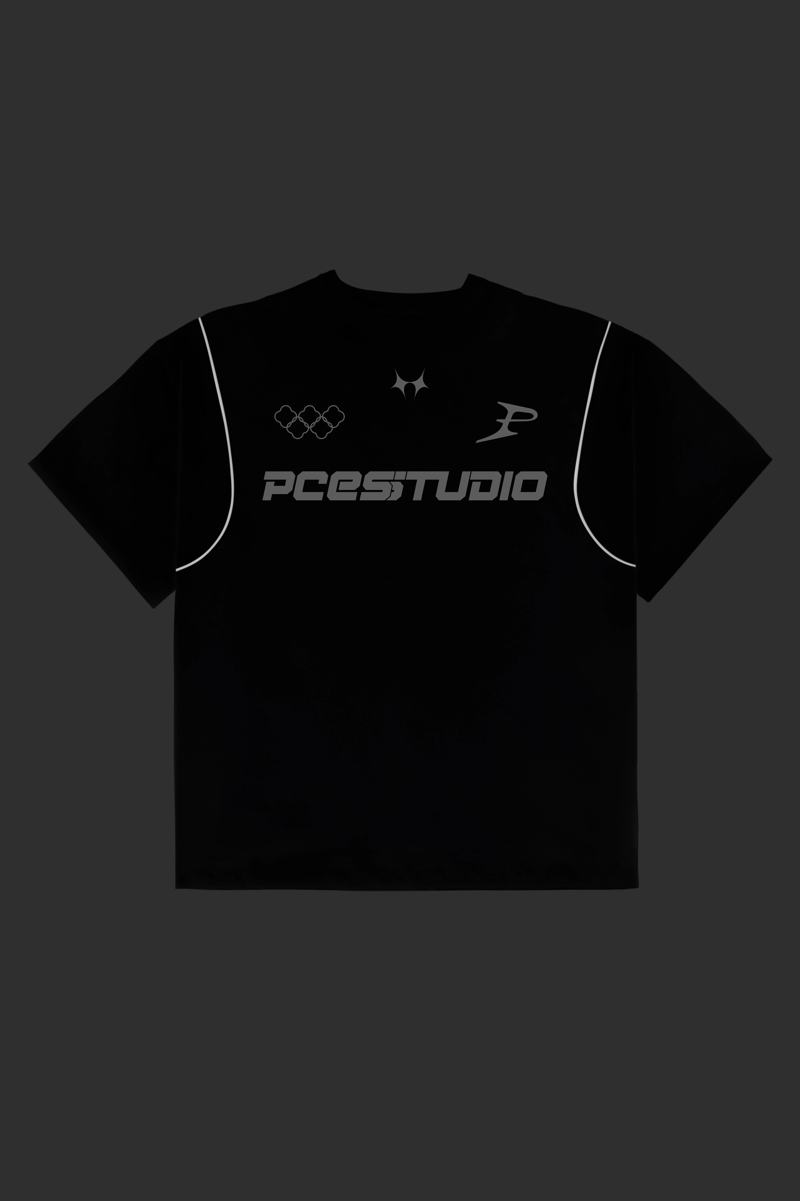 03 Patch Tee Games Black