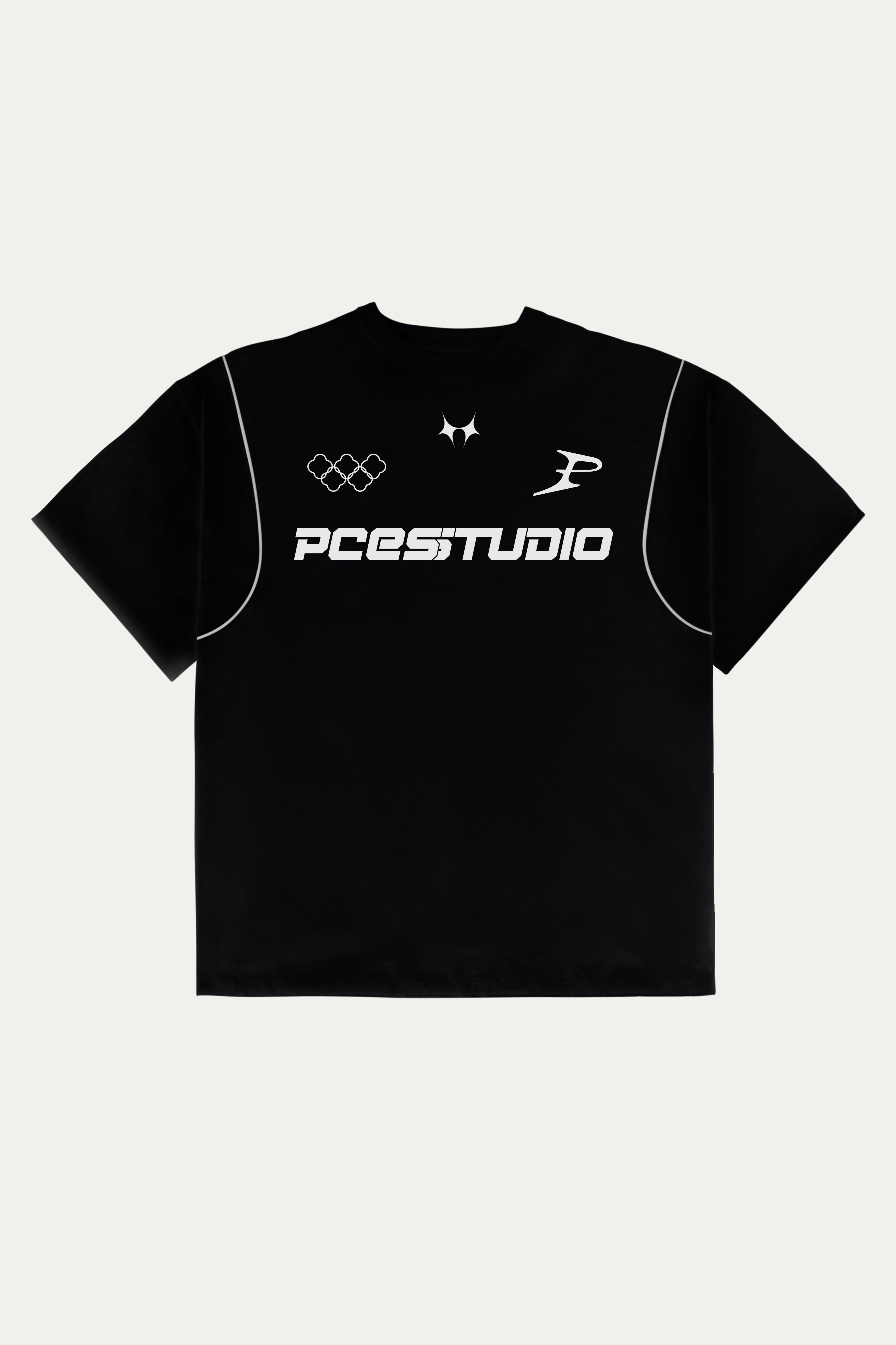 03 Patch Tee Games Black