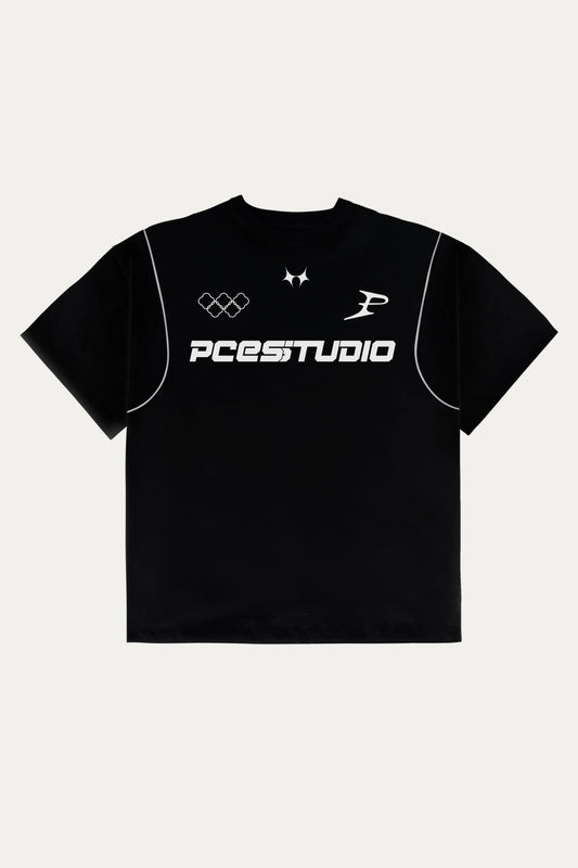 03 Patch Tee Games Black