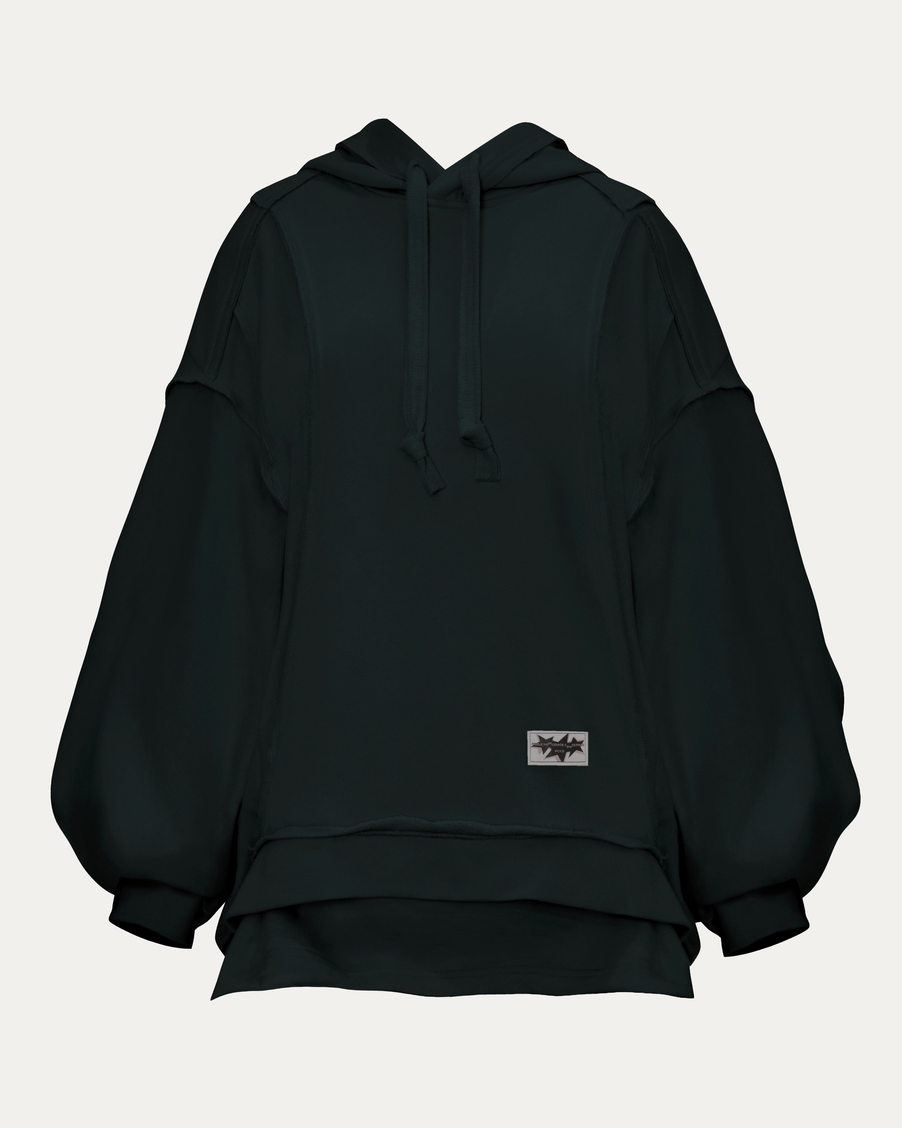 05 Zero Waste Hoodie 2.0 Dark Grey