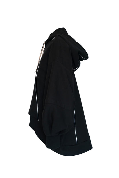 02 Zero Waste Hoodie Black