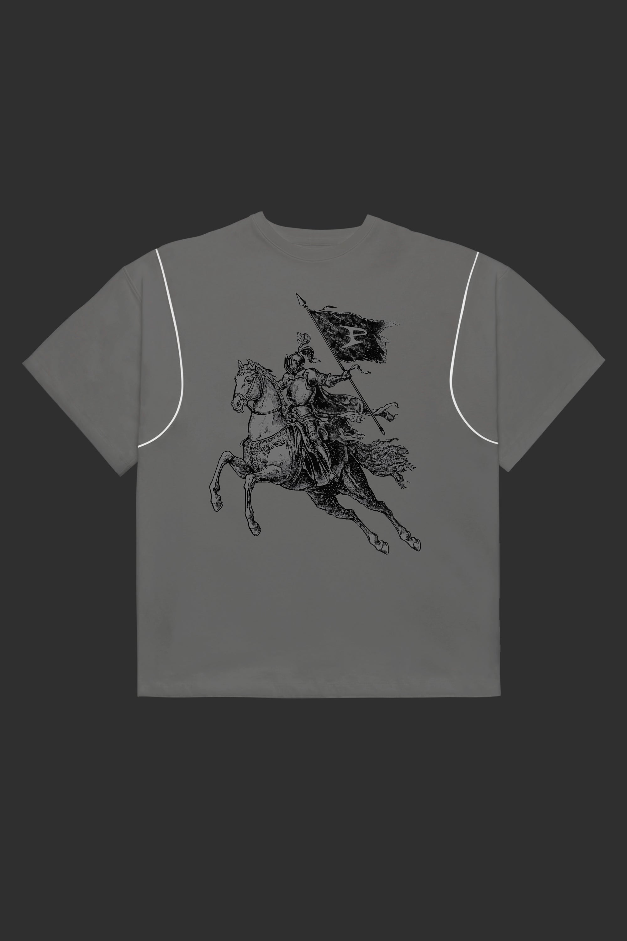 04 Knight Zero Waste Patch Tee White