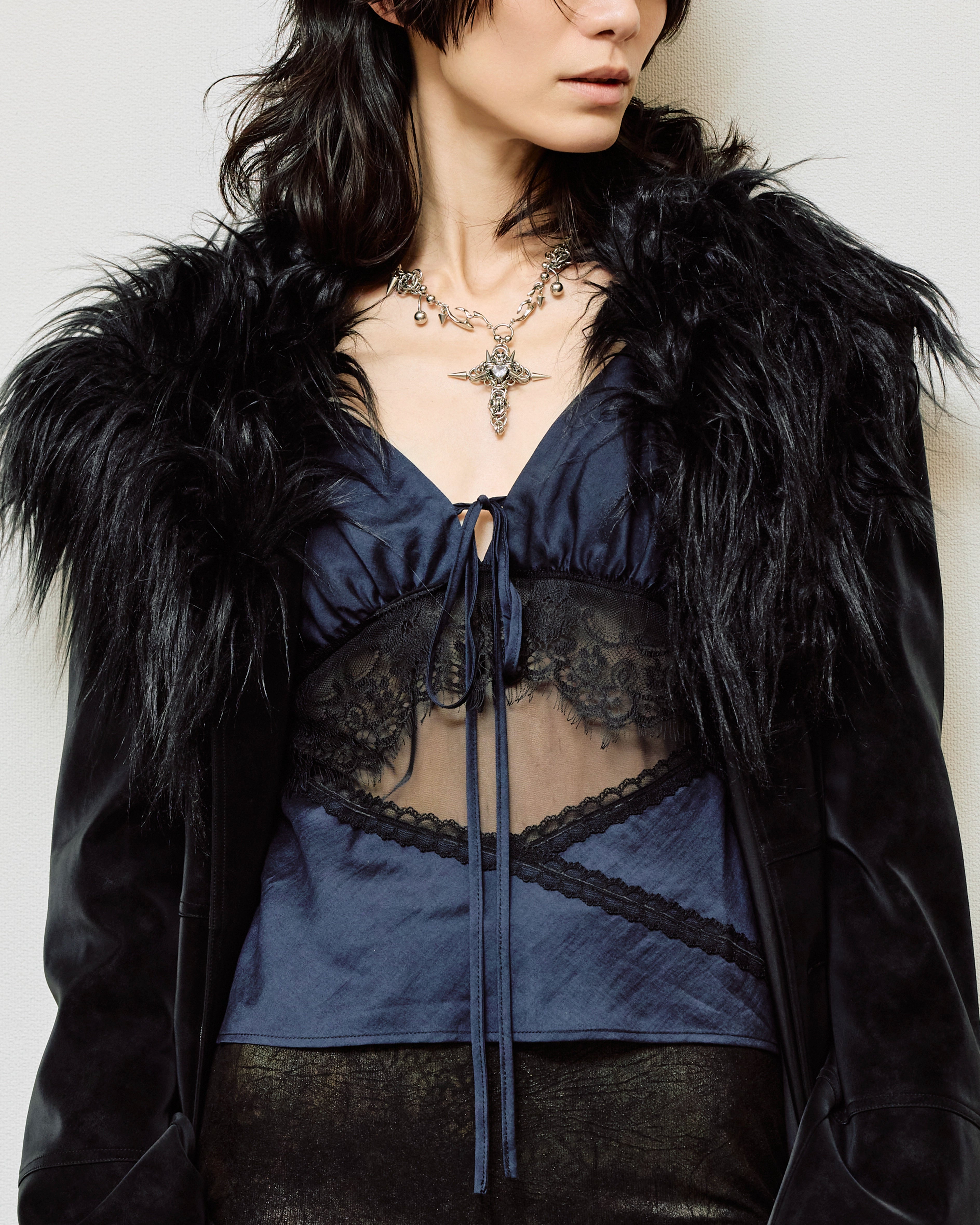 05 Mesh Lace Cami