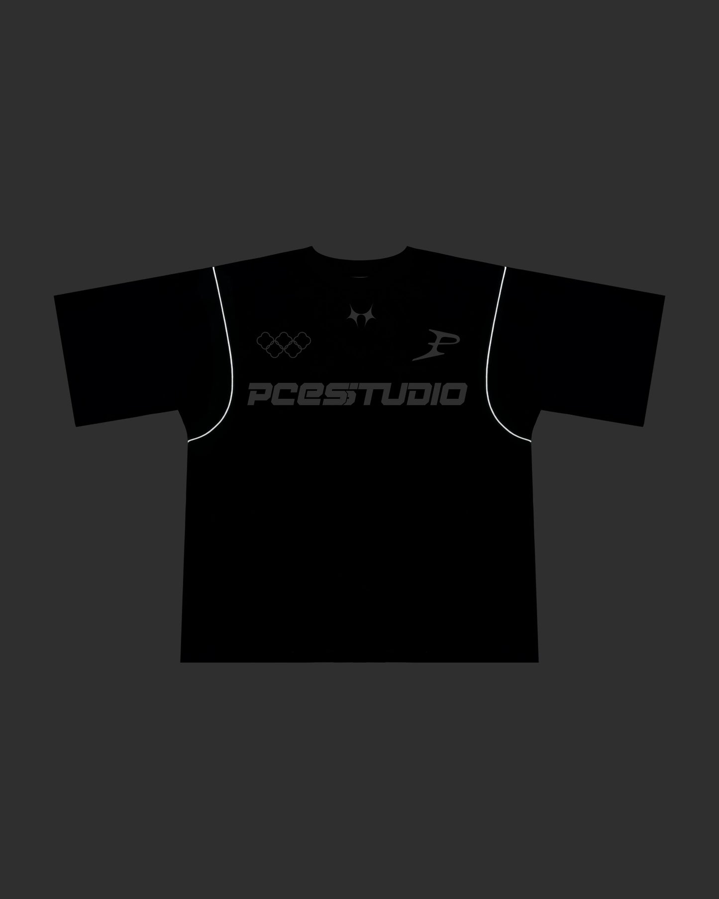 03 Patch Tee Games Black