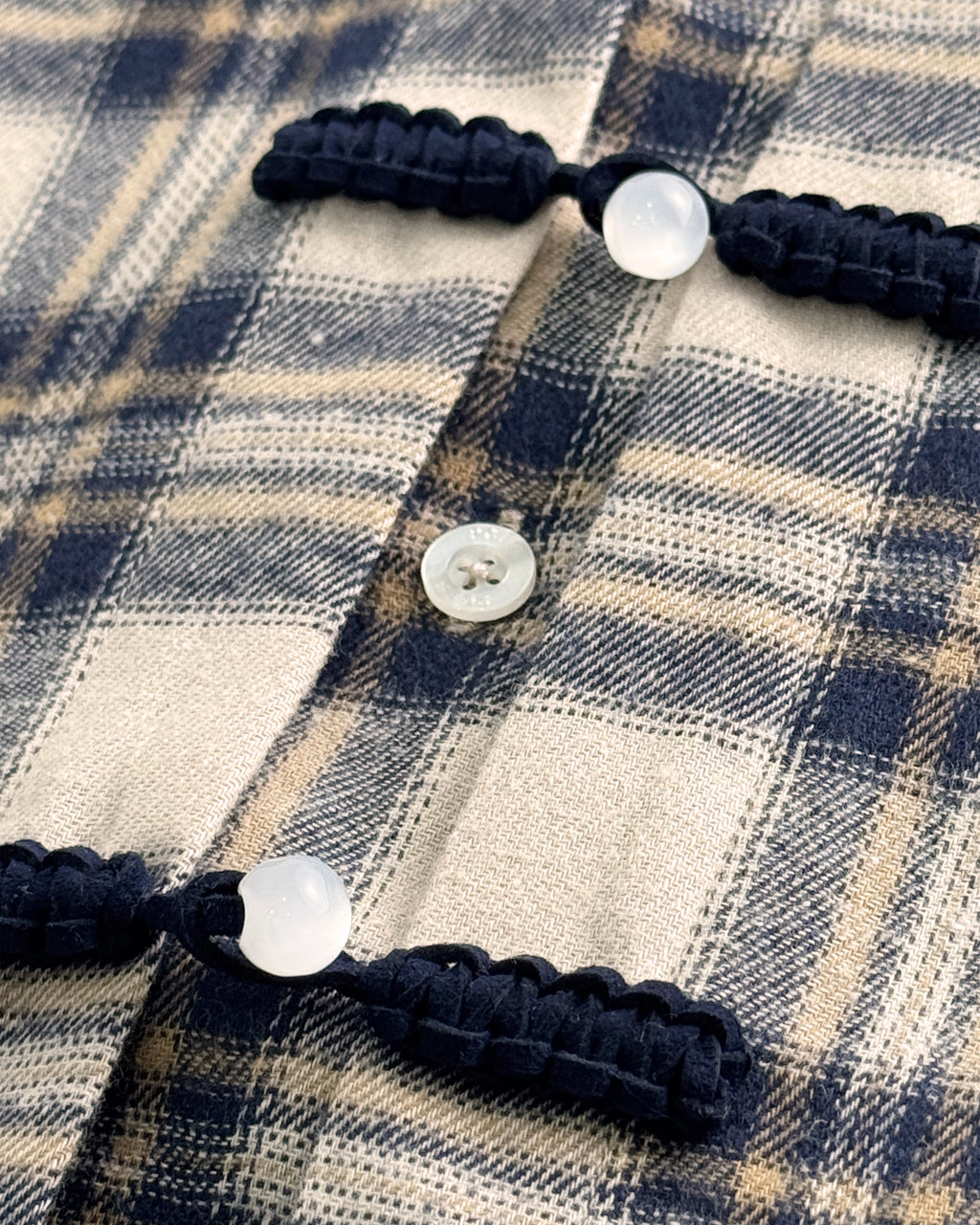 04 Two Layers Plaid Shirt