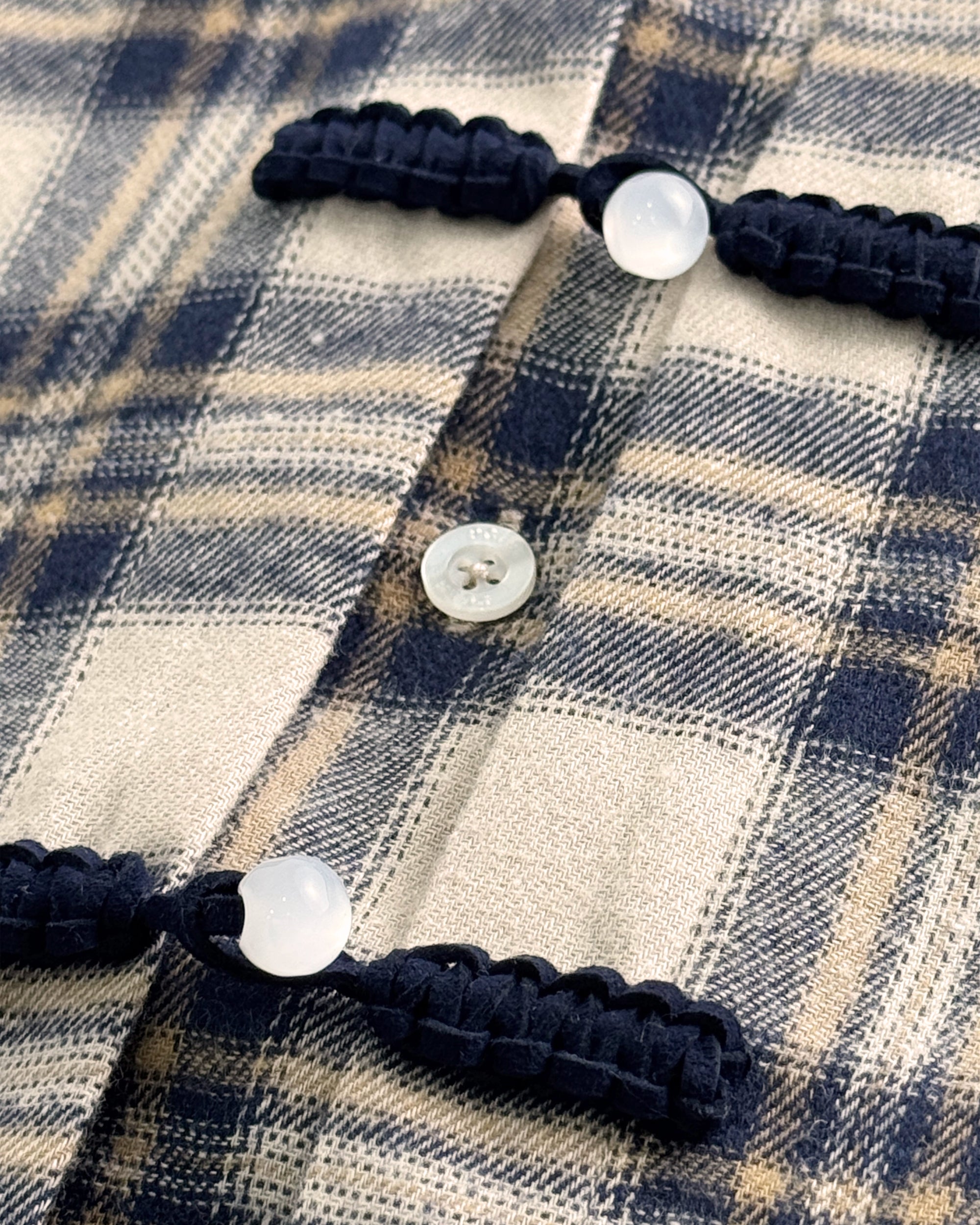 04 Two Layers Plaid Shirt