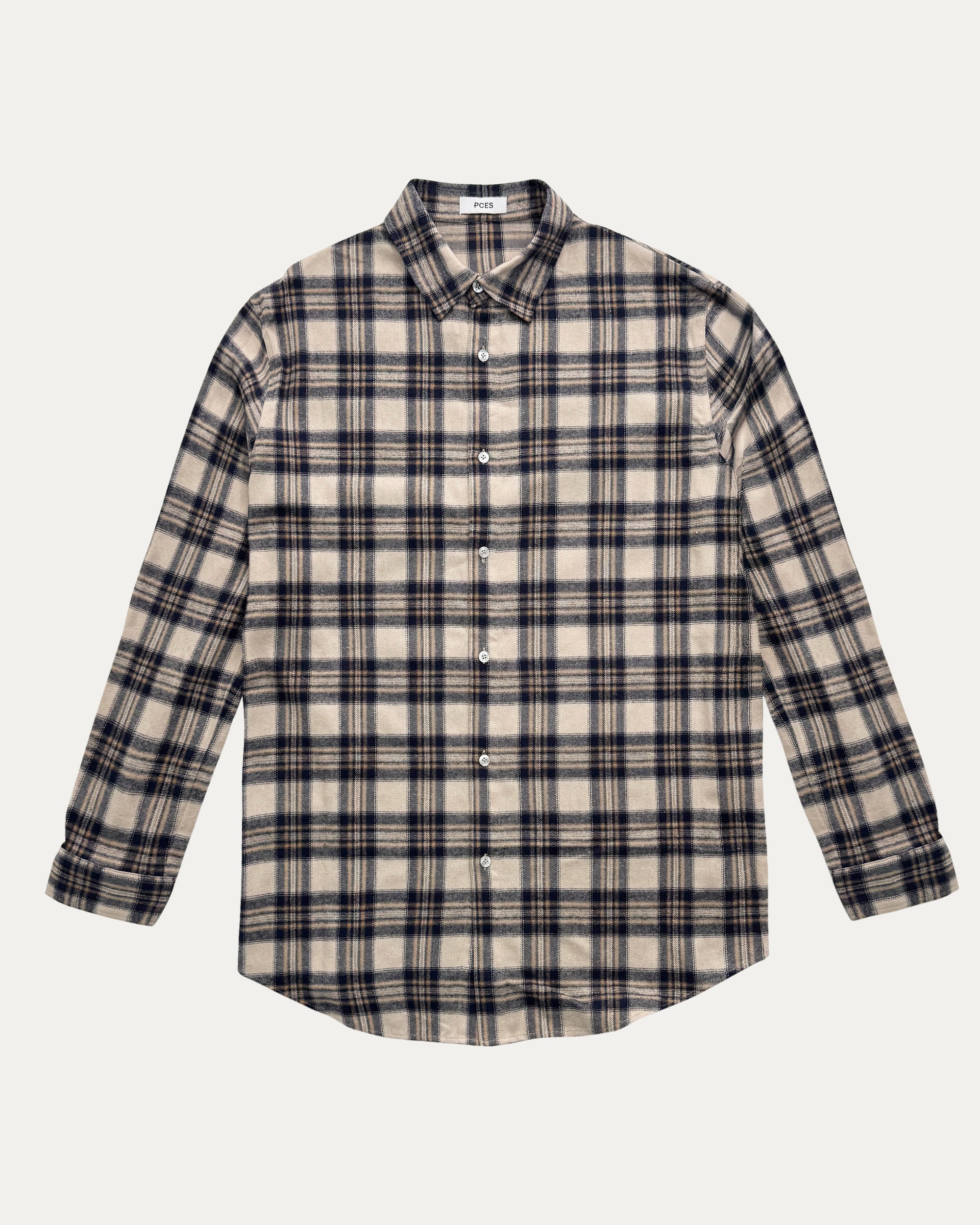 04 Two Layers Plaid Shirt