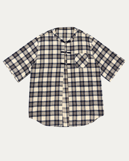04 Two Layers Plaid Shirt