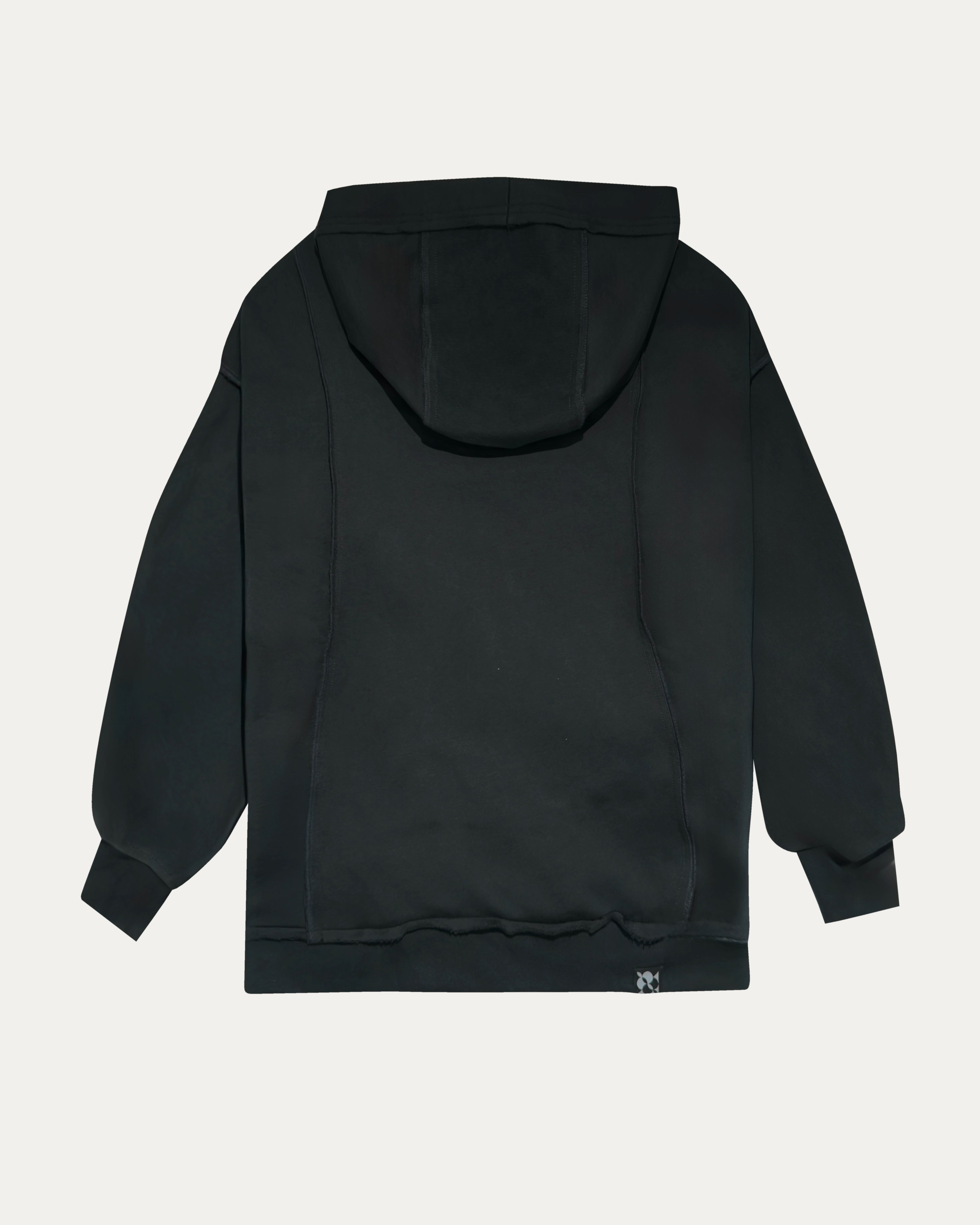 05 Zero Waste Hoodie 2.0 Dark Grey