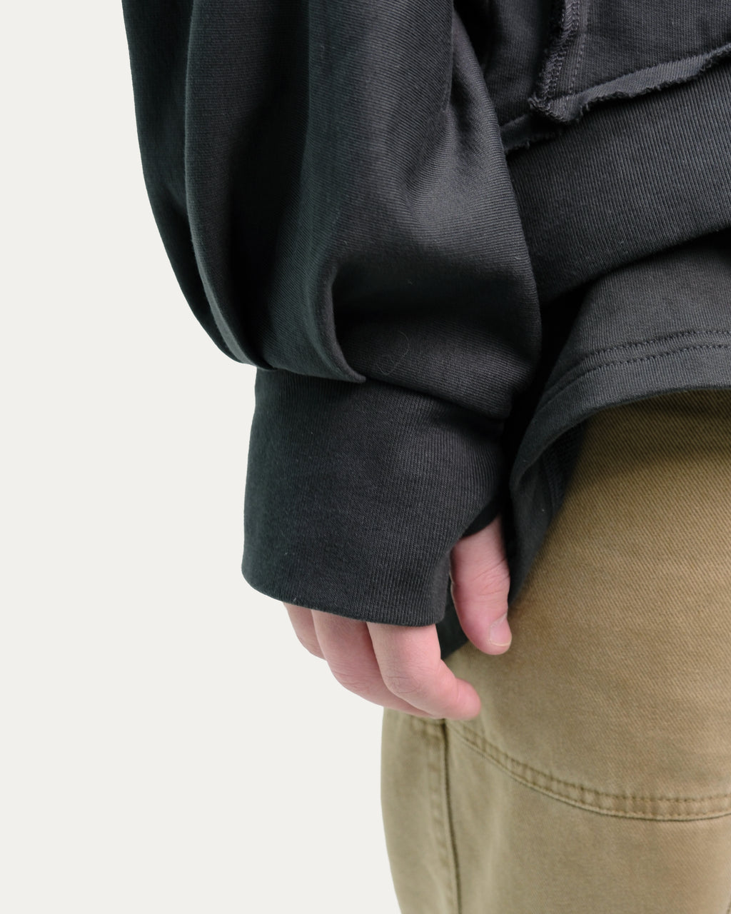 05 Zero Waste Hoodie 2.0 Dark Grey