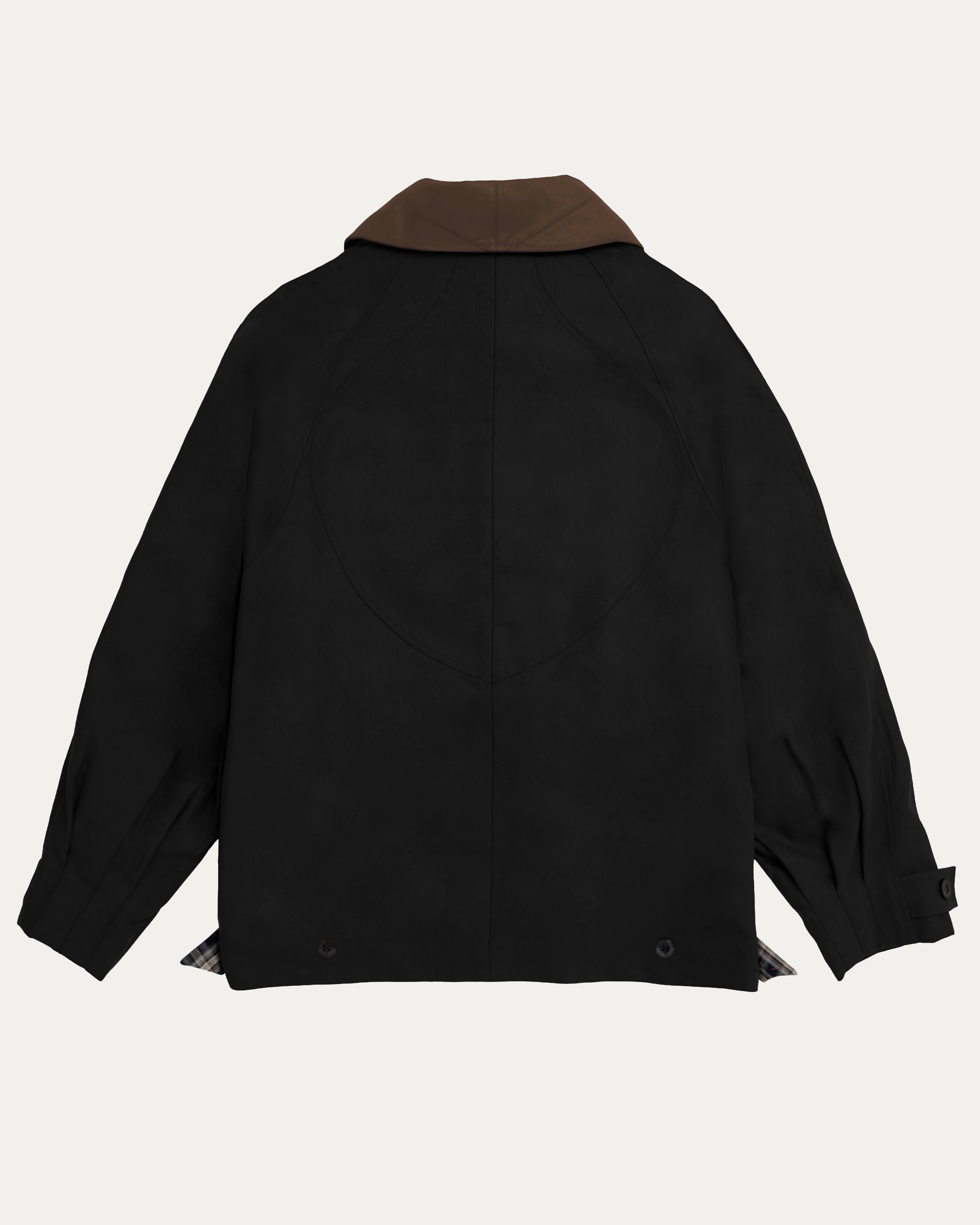05 Zero Waste Coach Jacket Black